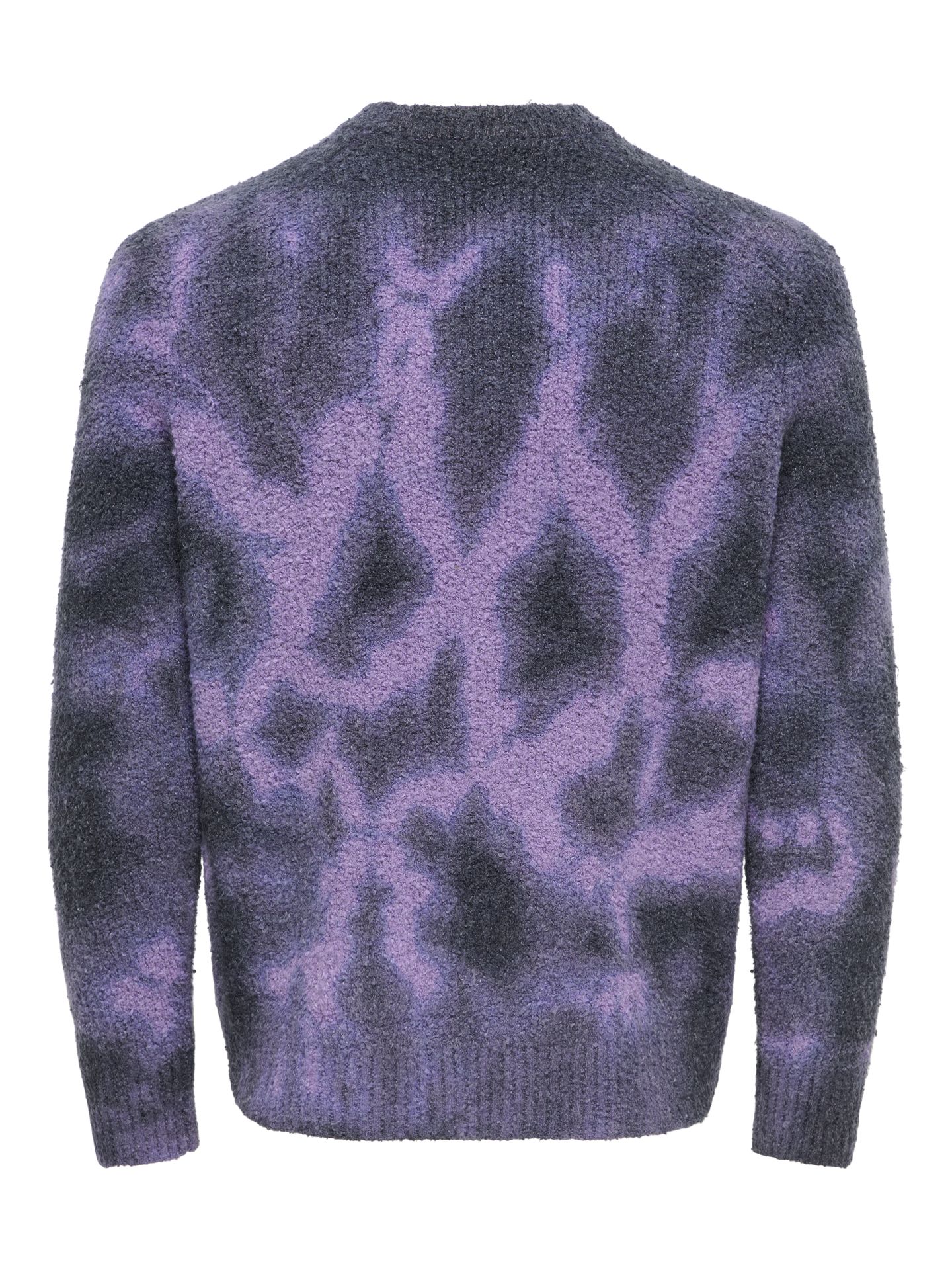 Only & Sons ONSDALE RLX LS TIE DYE KNIT Purple Haze 2900171170053