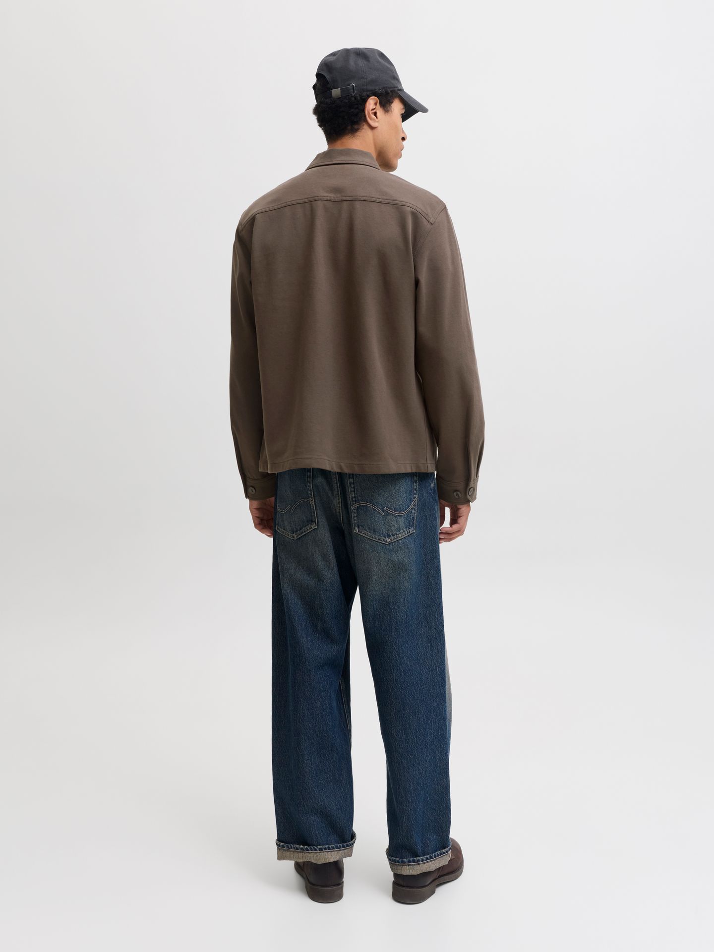 Jack & Jones JPRBLAJAMES THEO SWEAT OVERSHIRT SM Turkish Coffee 2900171169026
