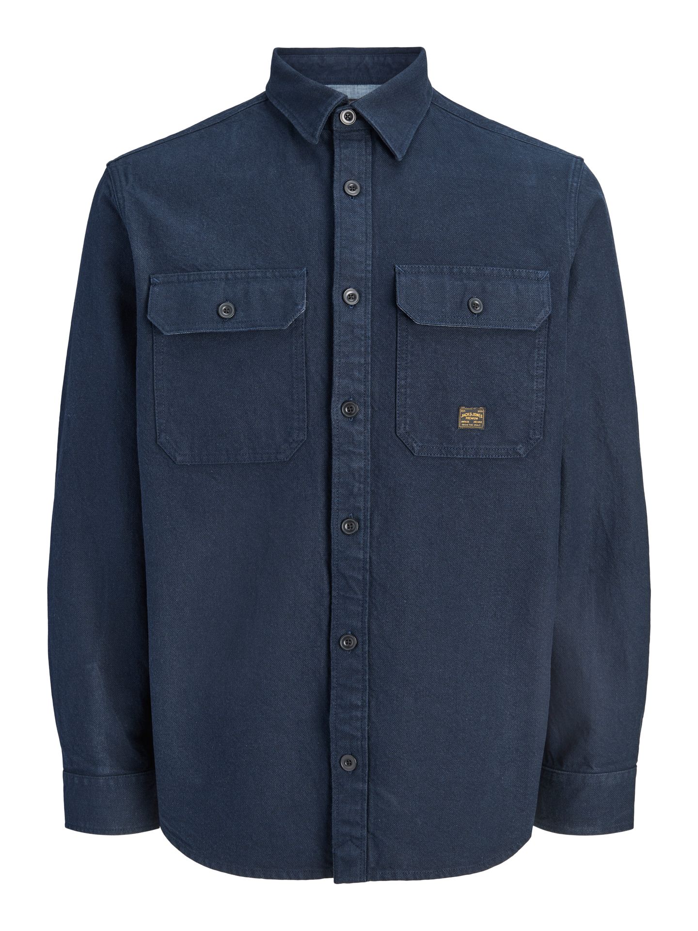 Jack & Jones JPRBLUIVY SOLID L/S OVERSHIRT SN Insignia Blue 00120930-EKA26011400003648