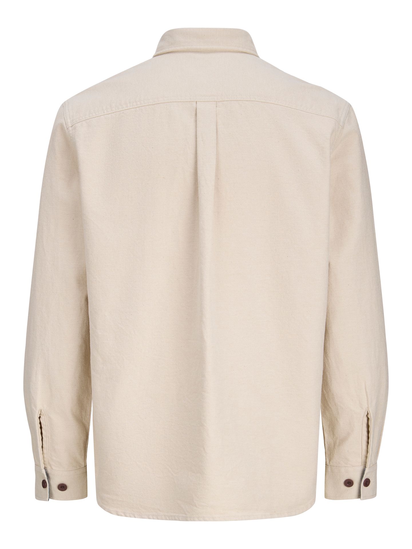 Jack & Jones JPRBLUIVY SOLID L/S OVERSHIRT SN Plaza Taupe 00120930-EKA26011400003796