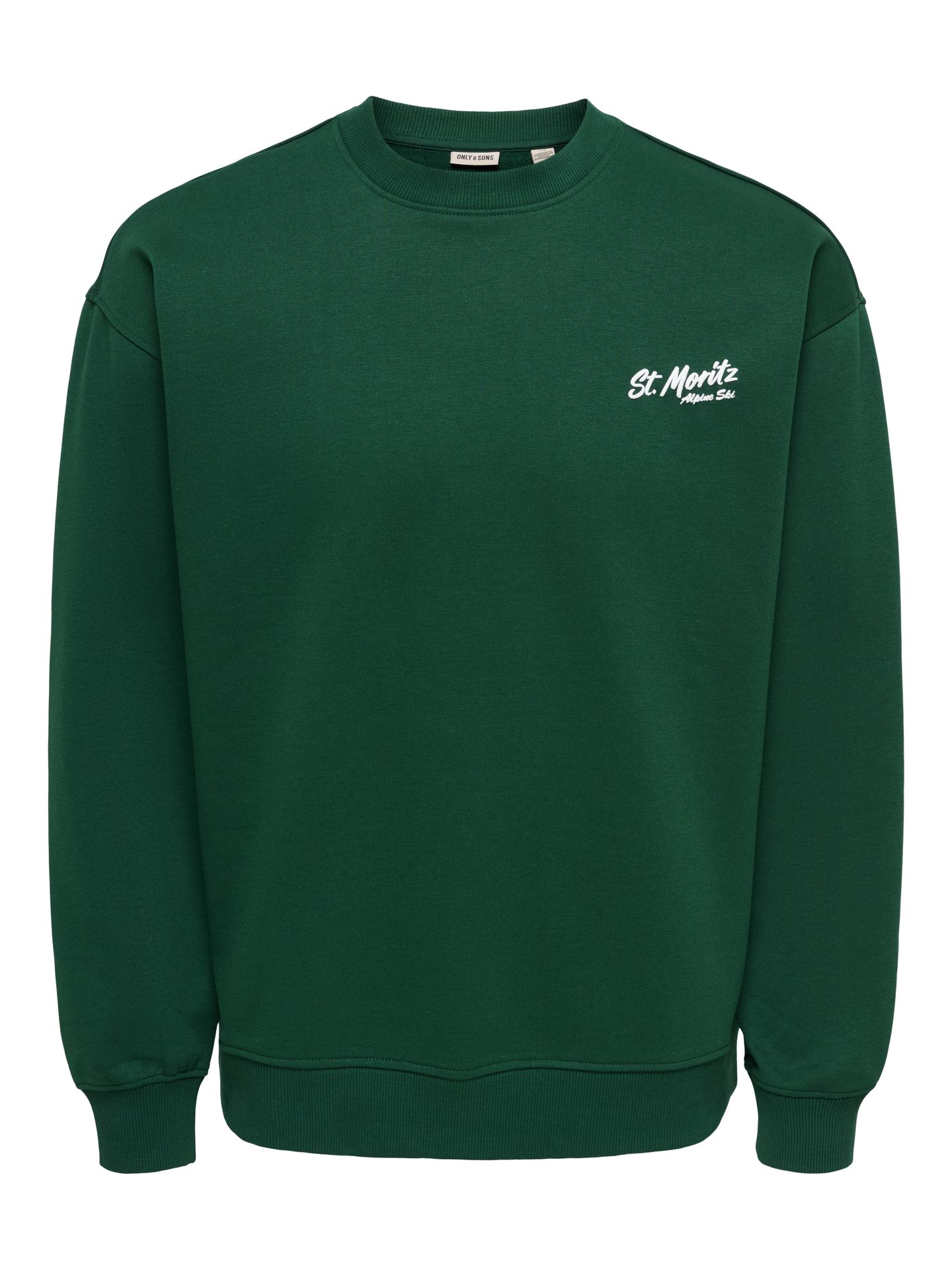 Only & Sons ONSBEJMO MORITS RLX LS CREW NECK Pine Grove/AMOR PROJECT 2900171178059