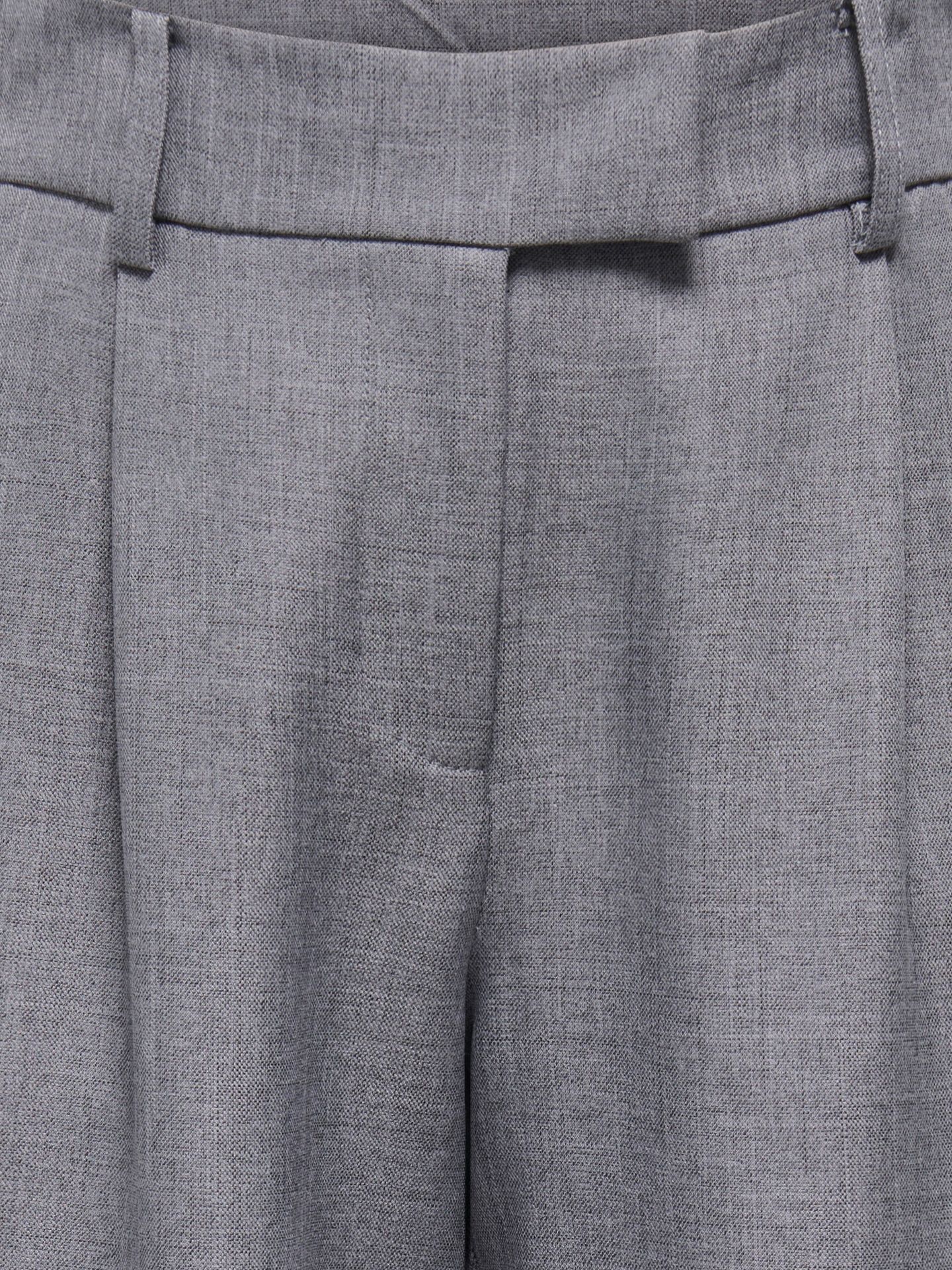 Only KOGLINDA HW STR MEL PANTS TLR Medium Grey Melange 2900171187020