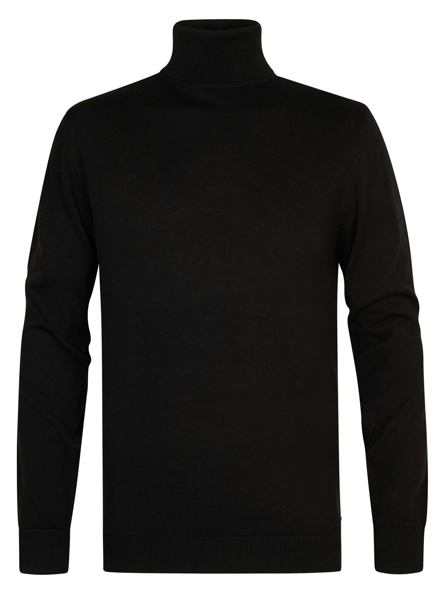 Petrol Industries Men Knitwear Collar Basic 9999 black 00120940-EKA26002700000146