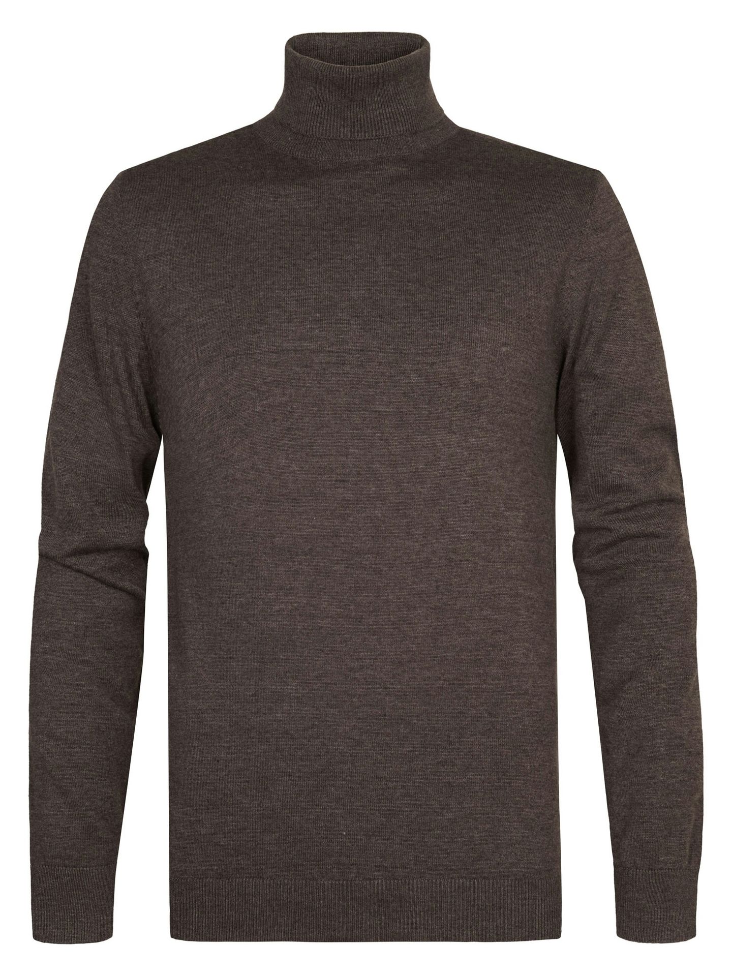 Petrol Industries Men Knitwear Collar Basic 7156 Cedar Brown 00120940-EKA26002700000198