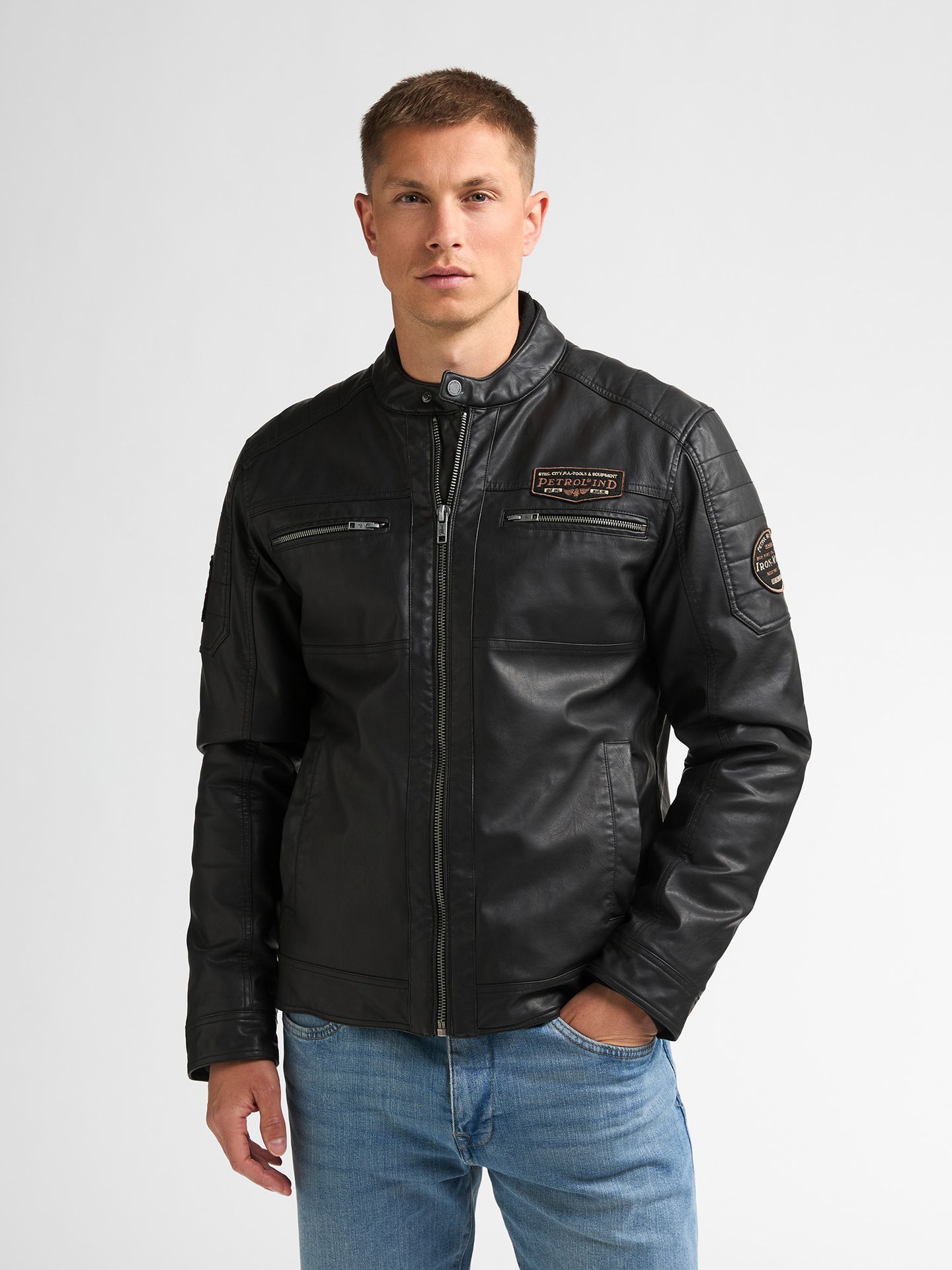 Petrol Industries Men Jacket PU 9111 deep black 2900171198071