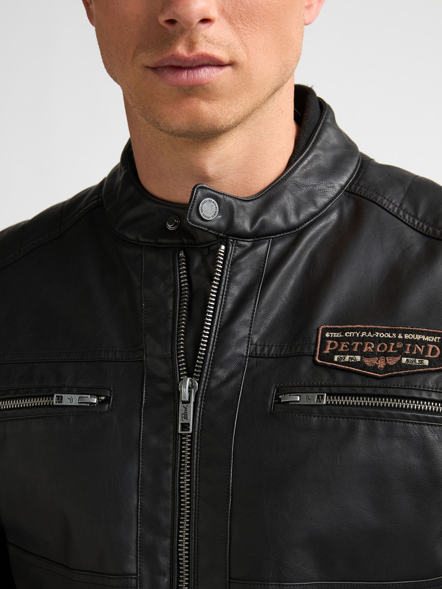 Petrol Industries Men Jacket PU 9111 deep black 2900171198071