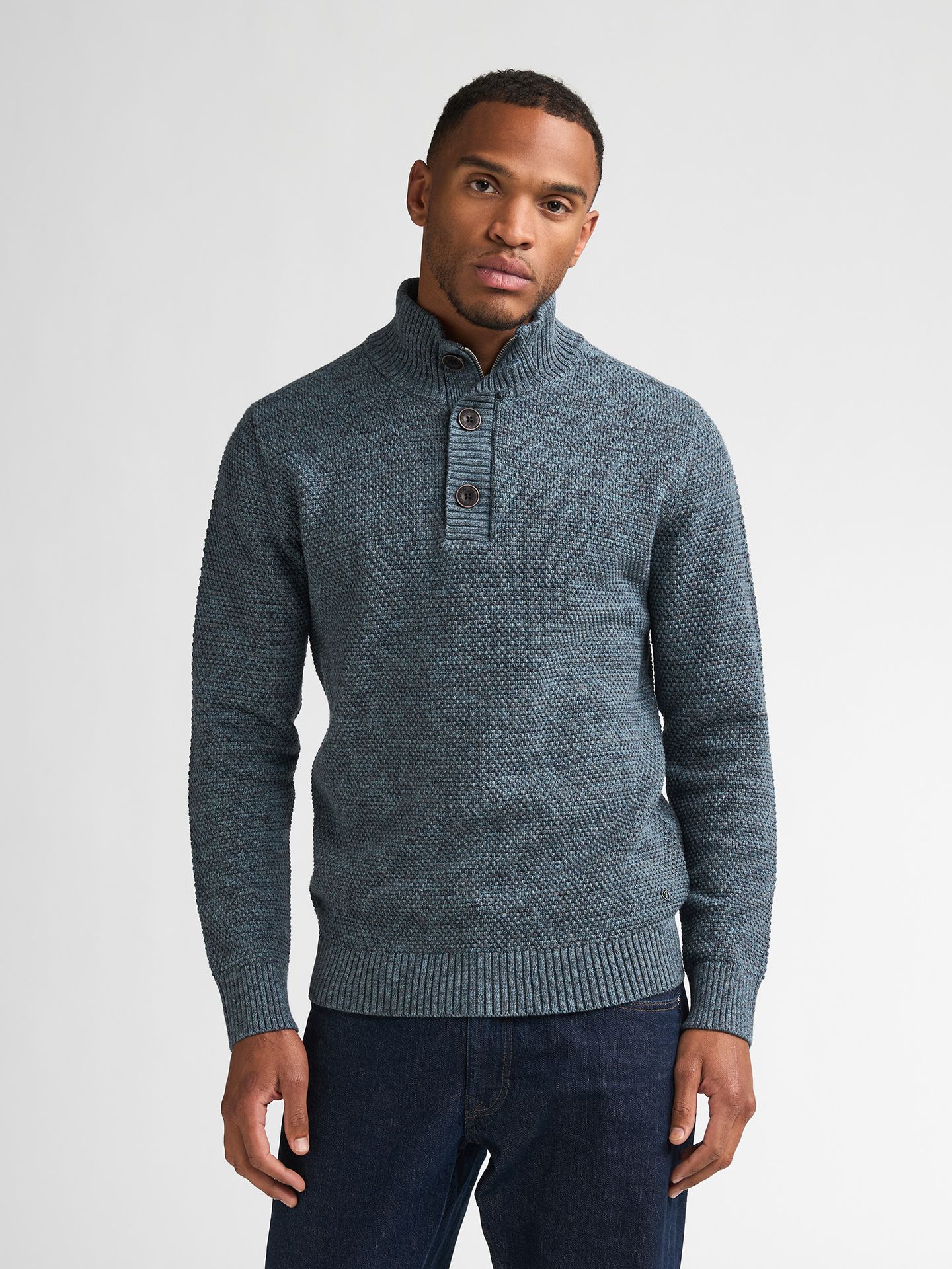 Petrol Industries Men Knitwear Collar 5202 Storm Blue 00120947-EKA26002700000189