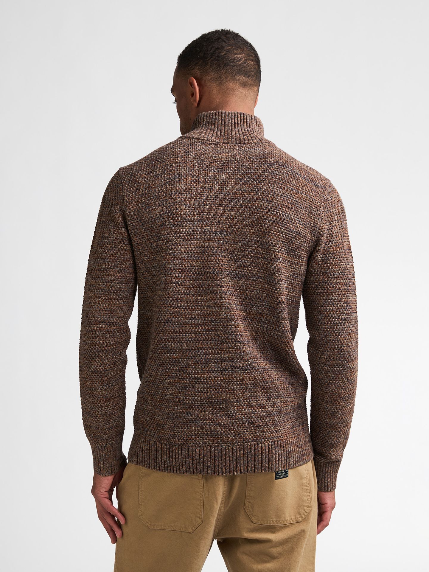 Petrol Industries Men Knitwear Collar 7158 Saddle Brown 2900171205069