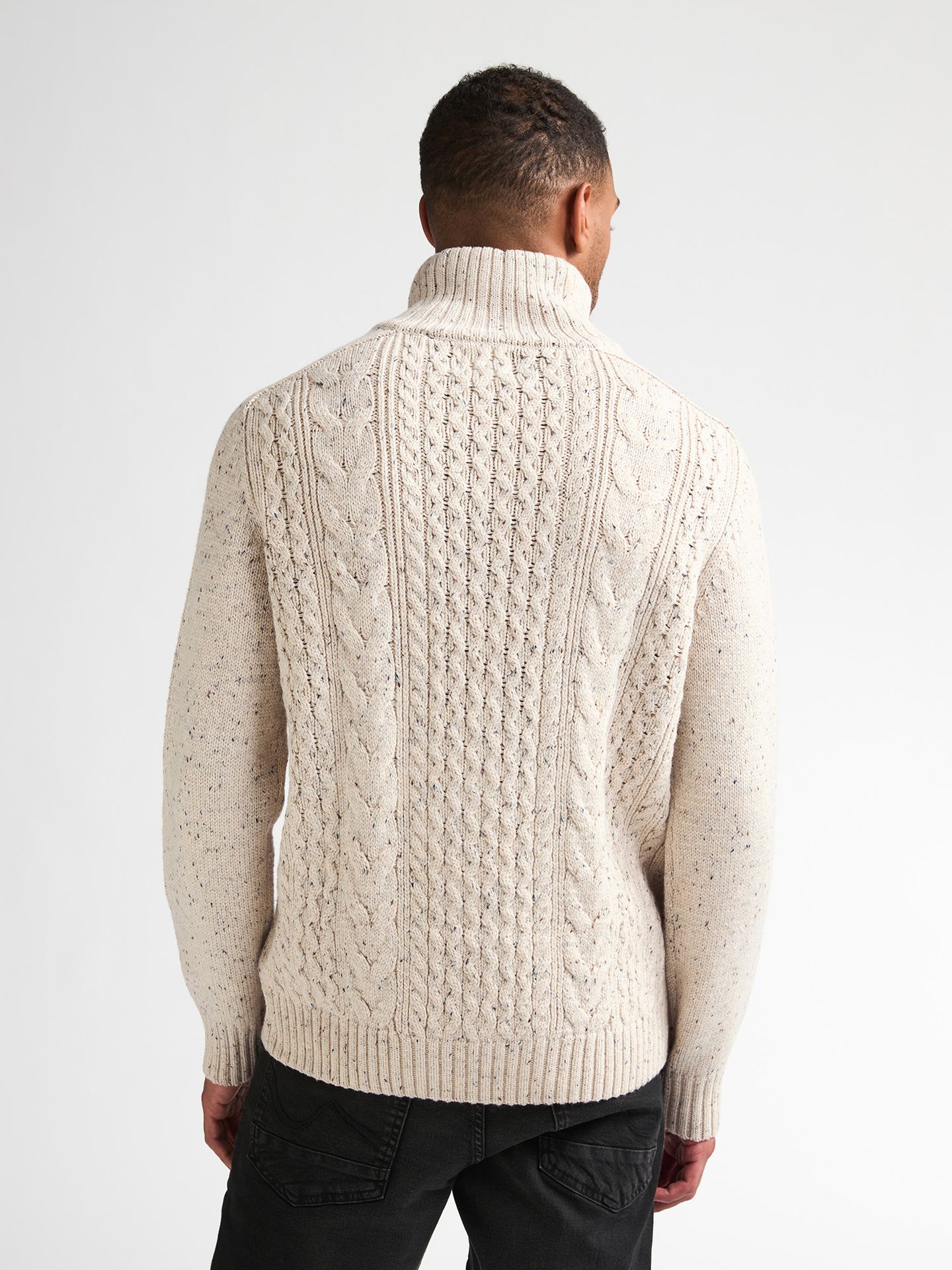 Petrol Industries Men Knitwear Collar 0009 antique white melee 2900171206080