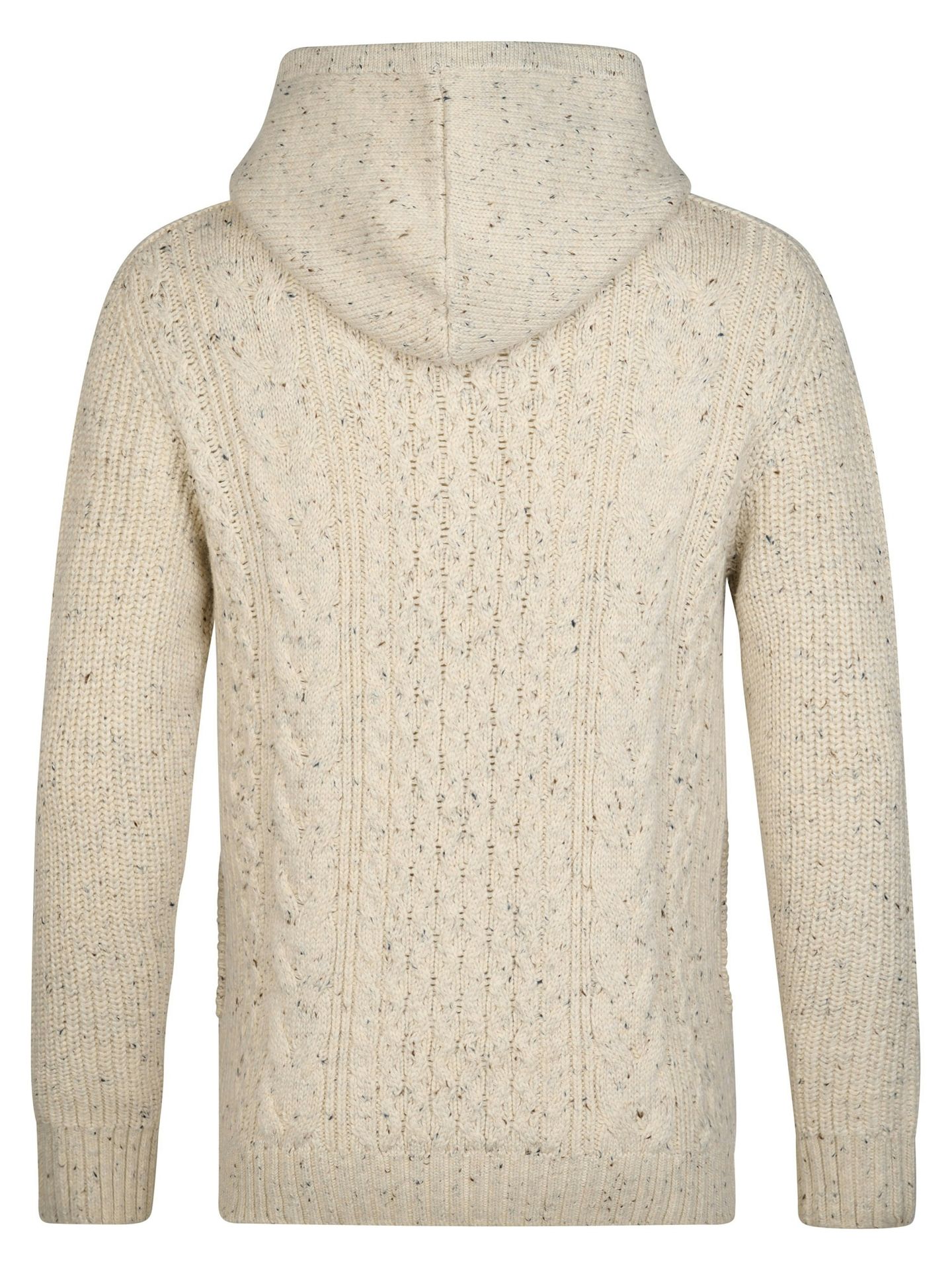 Petrol Industries Men Knitwear Hooded 0009 antique white melee 2900171209081
