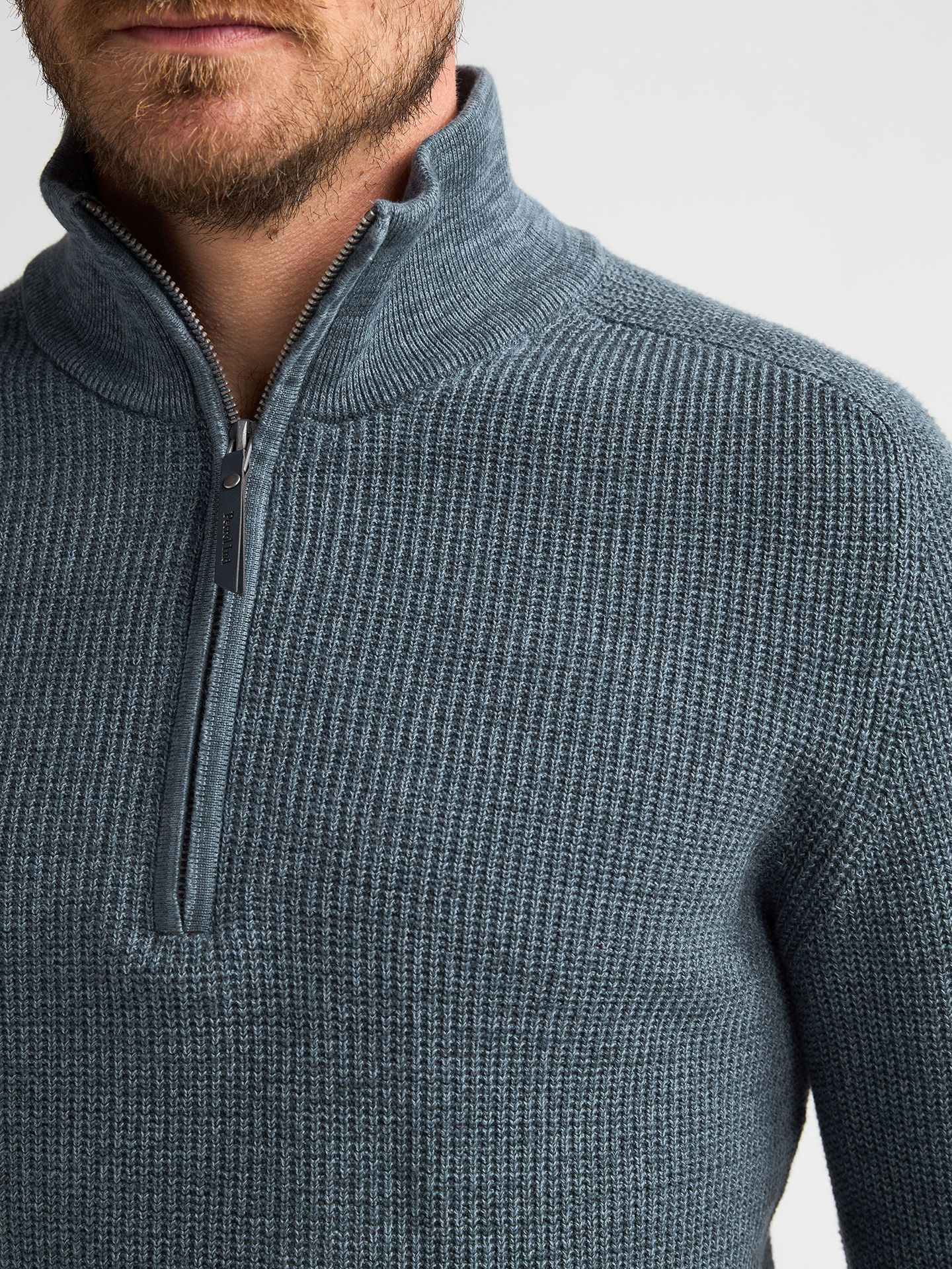 Petrol Industries Men Knitwear Collar 5202 Storm Blue 2900171210063