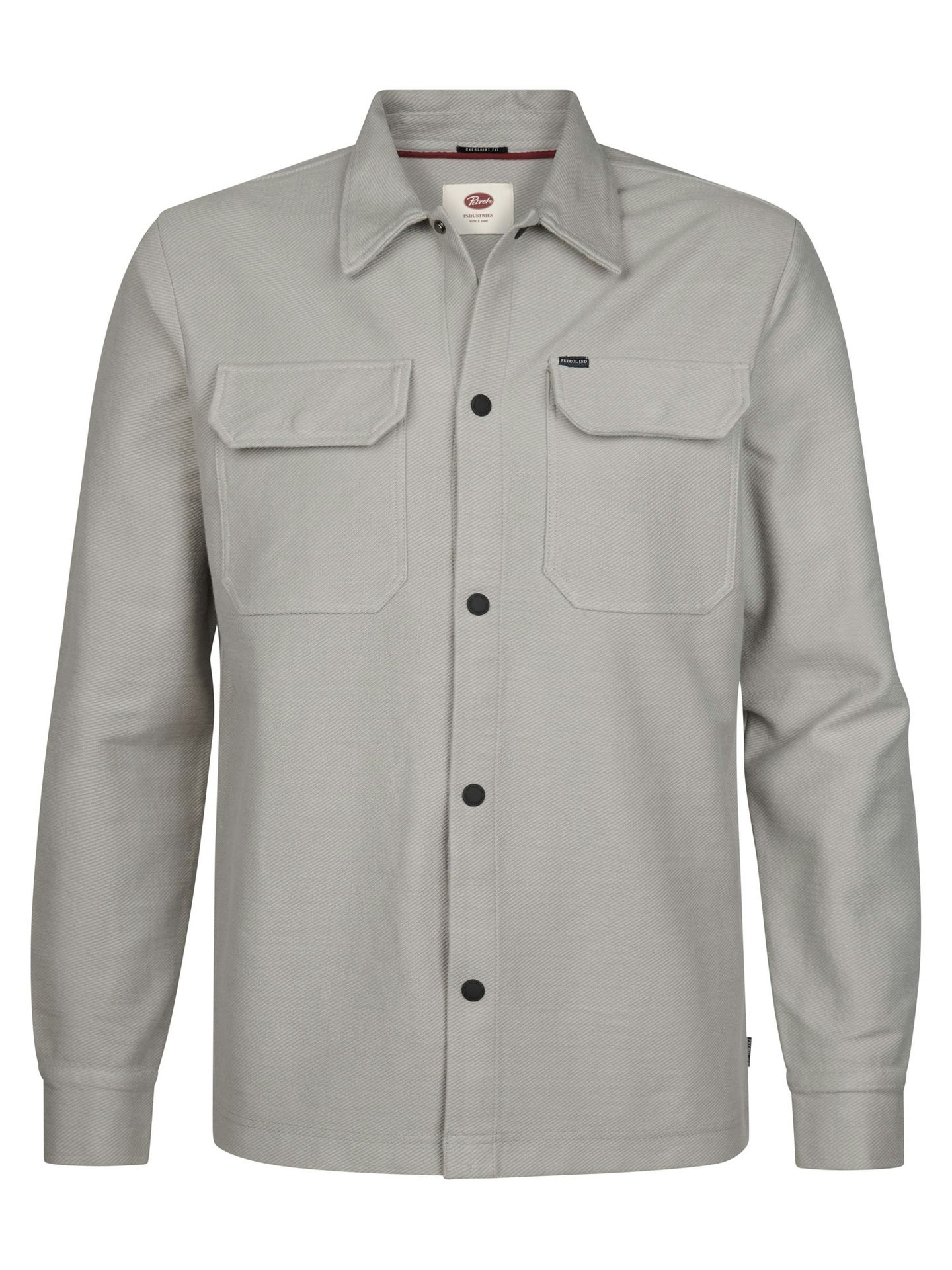 Petrol Industries Men Shirt Long Sleeve Uni 9115 Ice Grey 00120954-EKA26002700000193