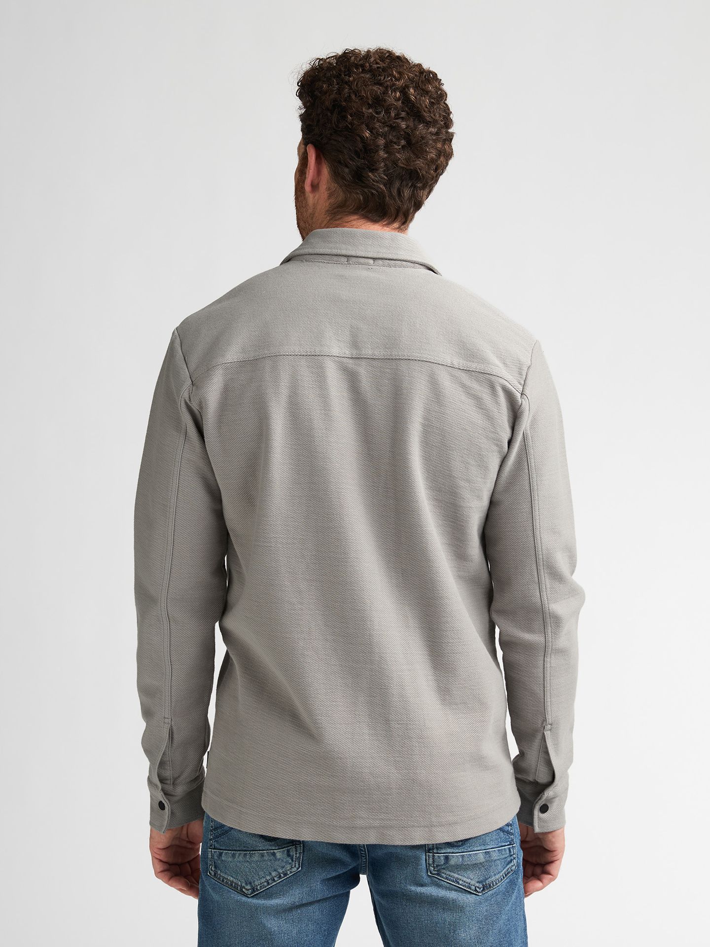 Petrol Industries Men Shirt Long Sleeve Uni 9115 Ice Grey 2900171217079