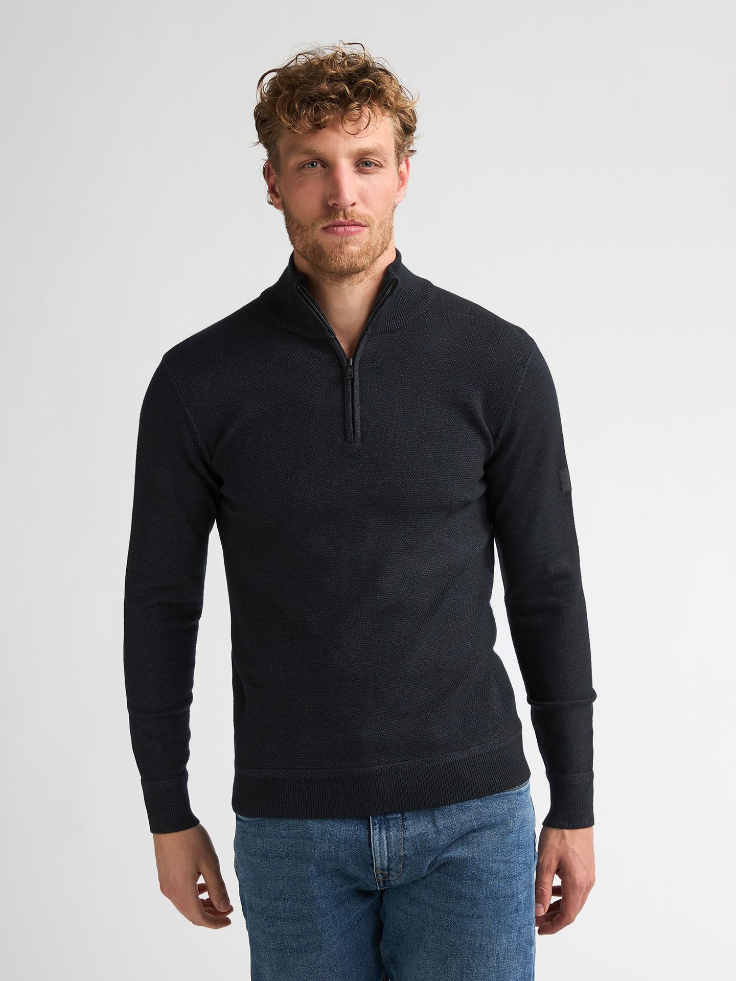 Petrol Industries Men Knitwear Collar 9111 deep black 00120957-EKA26002700000166