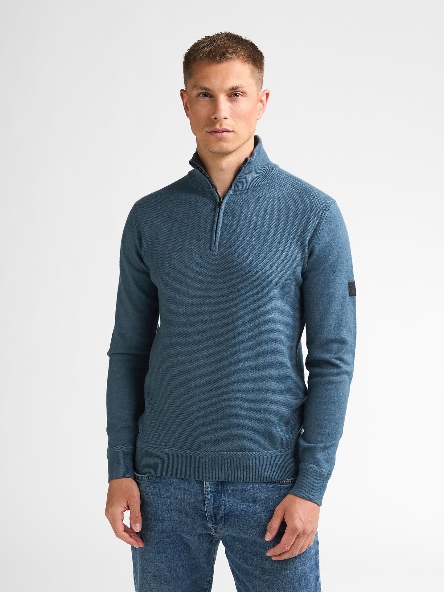 Petrol Industries Men Knitwear Collar 5202 Storm Blue 00120957-EKA26002700000189