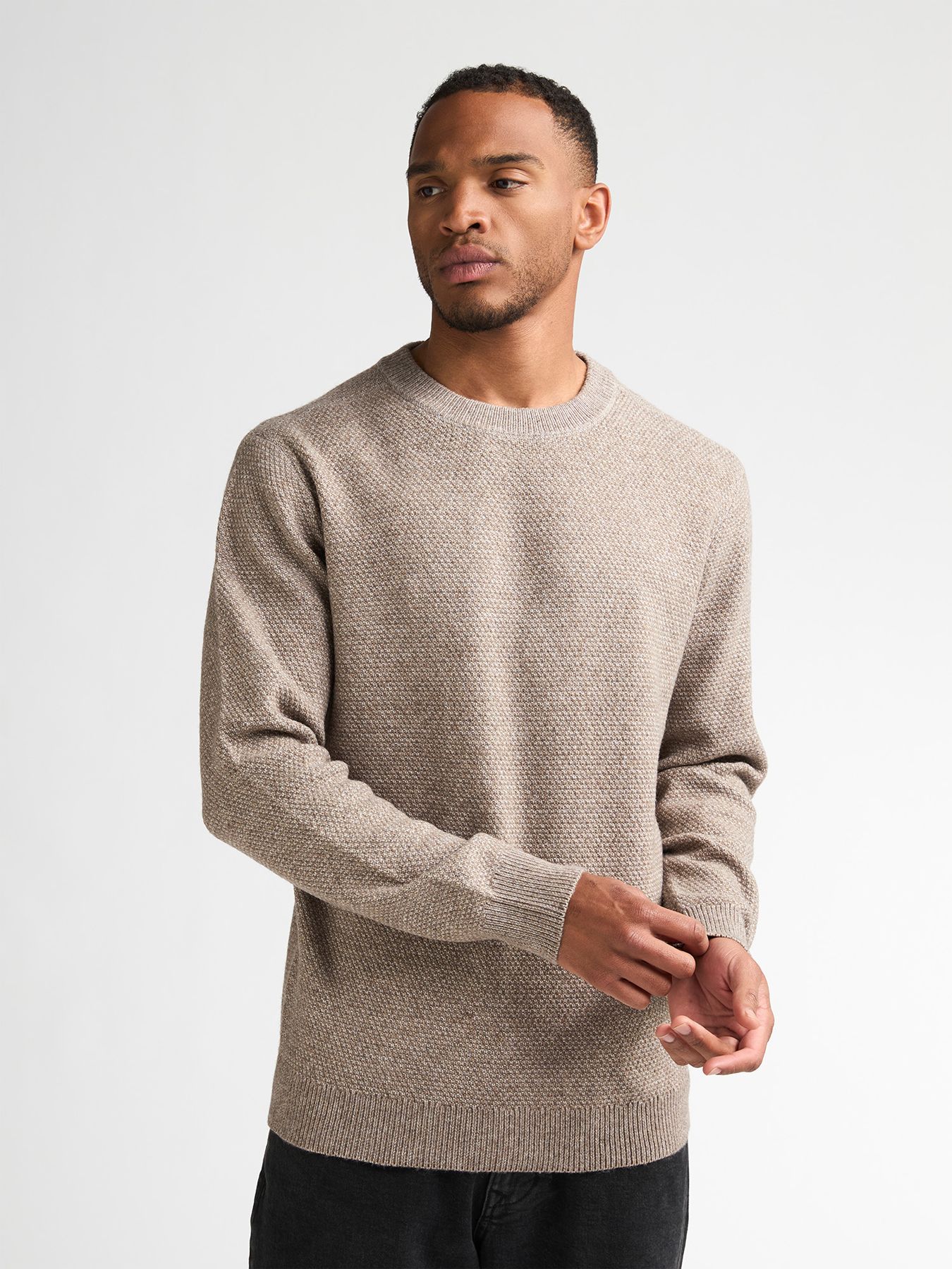 Petrol Industries Men Knitwear Round Neck Basic 7140 oak 00120958-EKA26002700000128