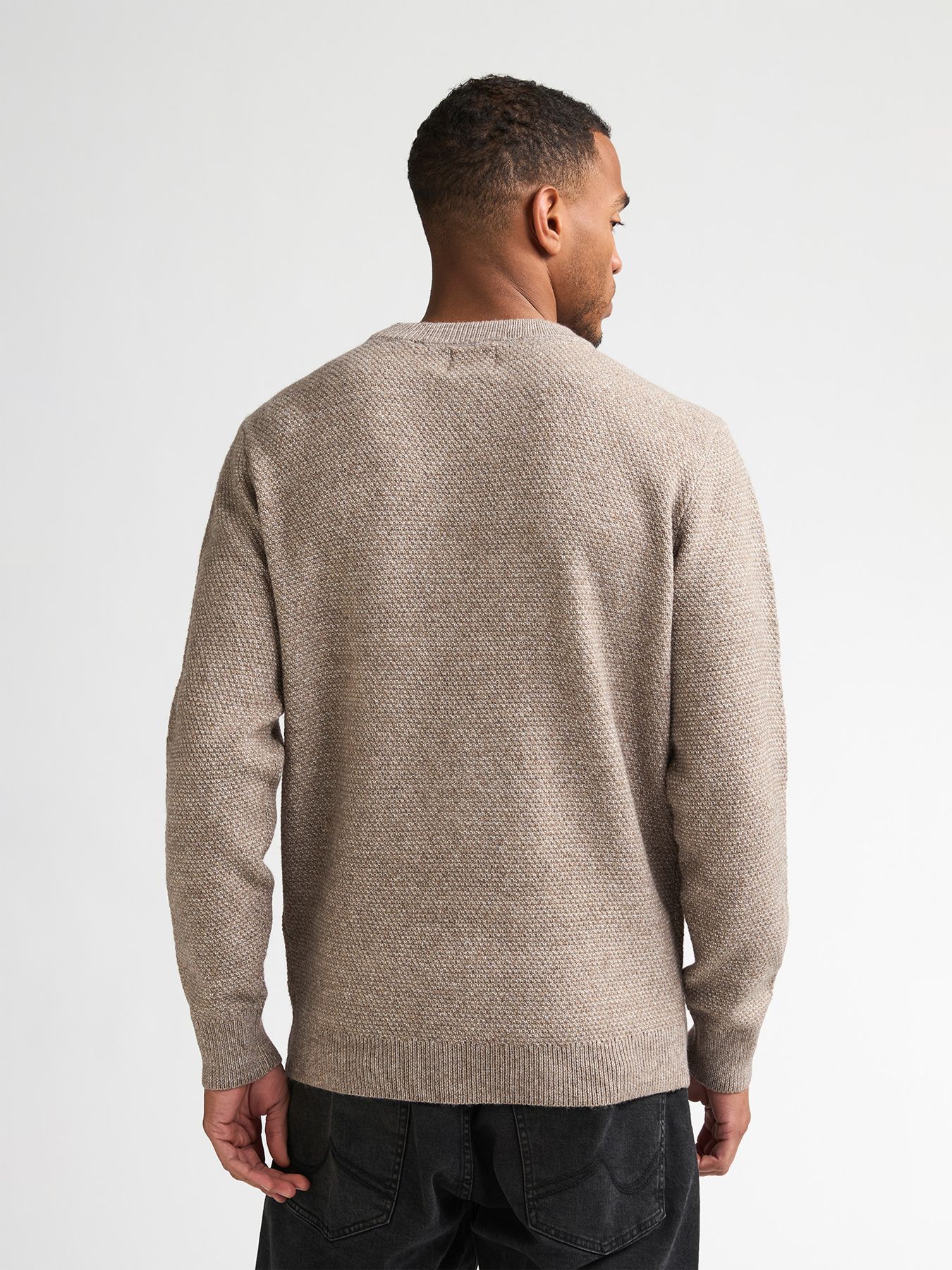 Petrol Industries Men Knitwear Round Neck Basic 7140 oak 2900171225043