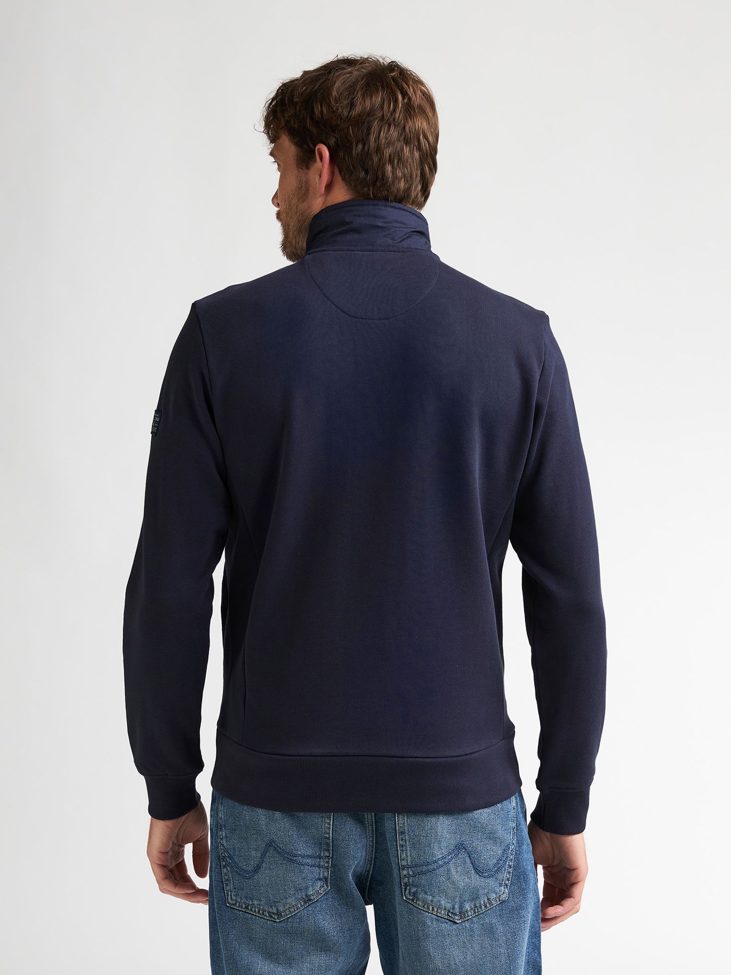 Petrol Industries Men Sweater Collar Zip 5092 royal navy 2900171226064