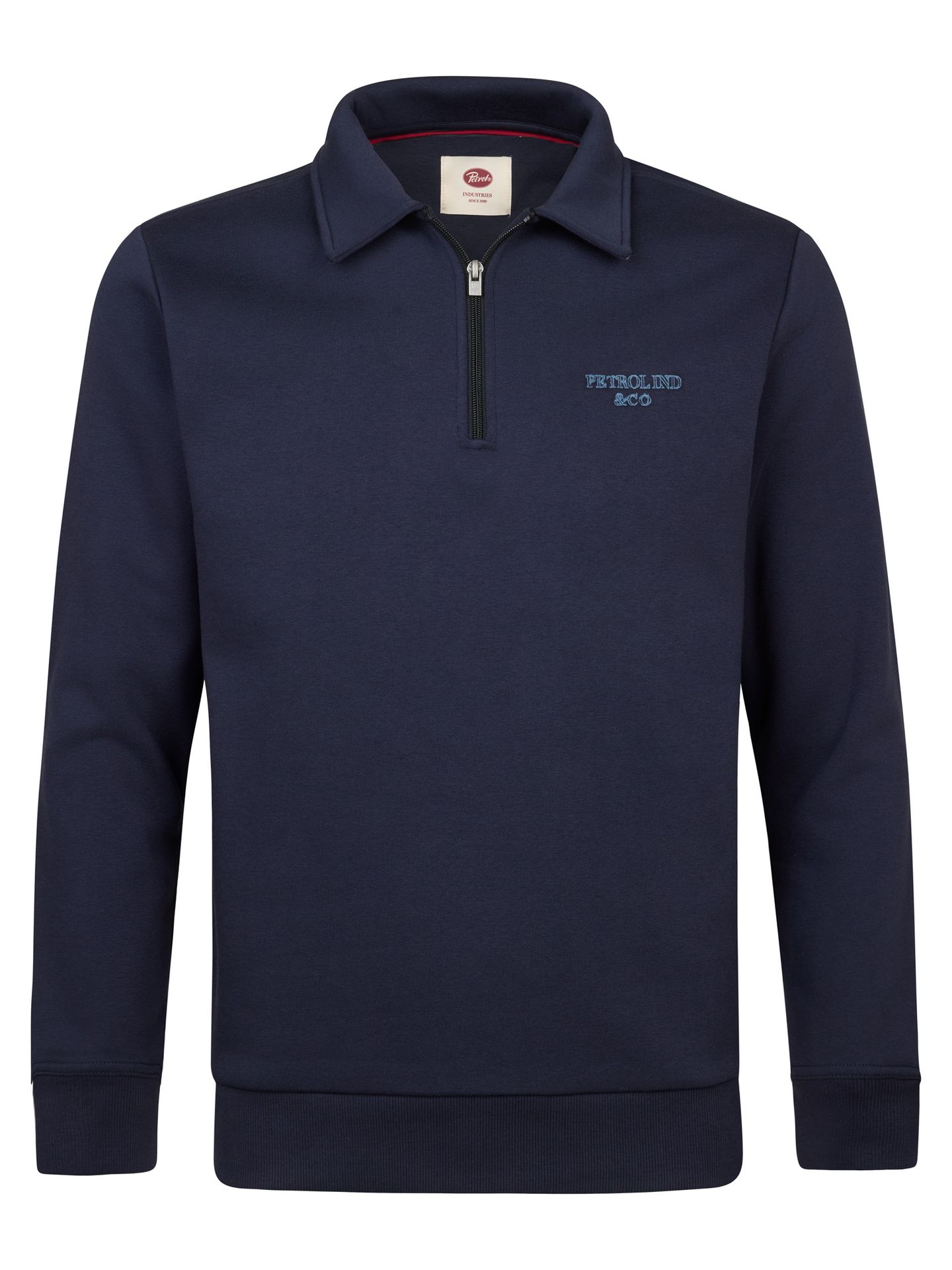 Petrol Industries Men Sweater Collar Zip 5092 royal navy 00120960-EKA26002700000164