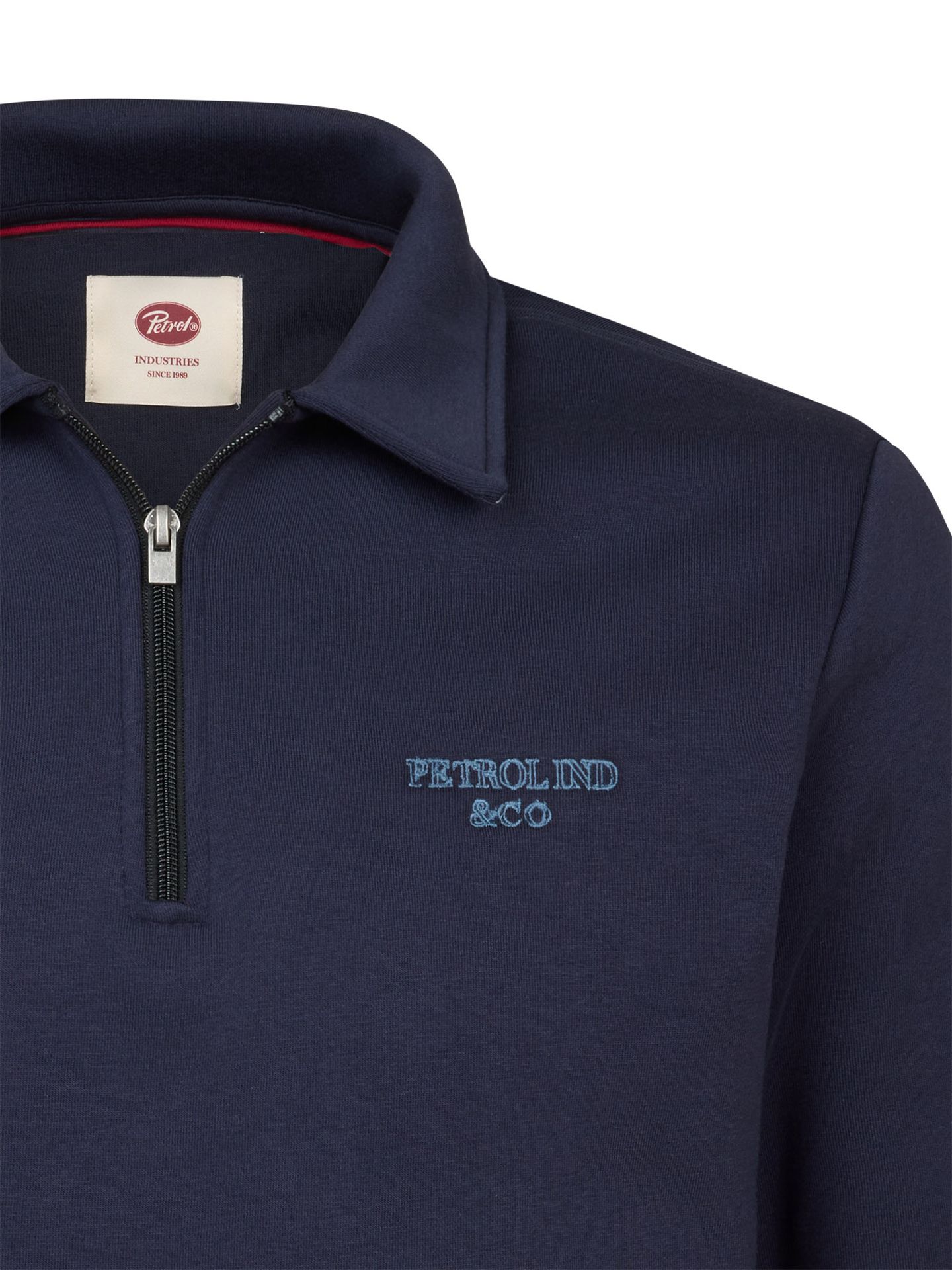 Petrol Industries Men Sweater Collar Zip 5092 royal navy 2900171227078