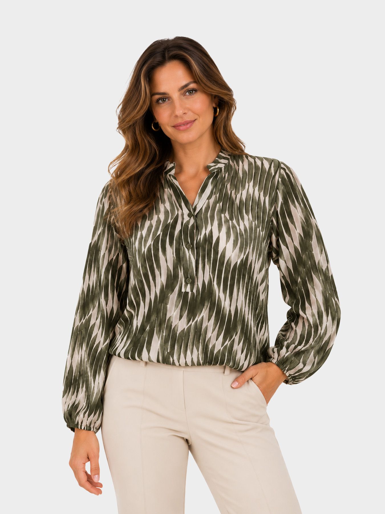 Zoso Zora 1250-0005 green-offwhite 00121149-EKA26006500000057