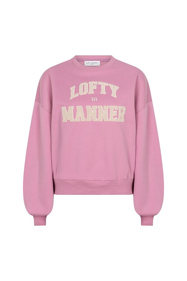 Lofty Manner Sweater Kensi - Balloon Sleeve 299 light pink 00121161-EKA26013300000103