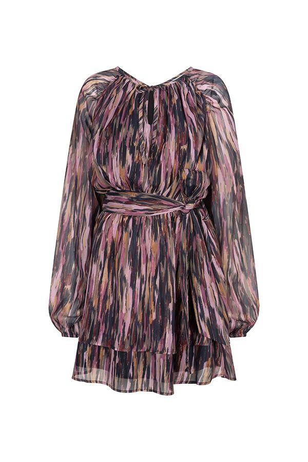 Lofty Manner Dress Jen - Mini Abstract Boho 109 multi color 00121165-EKA26013300000089