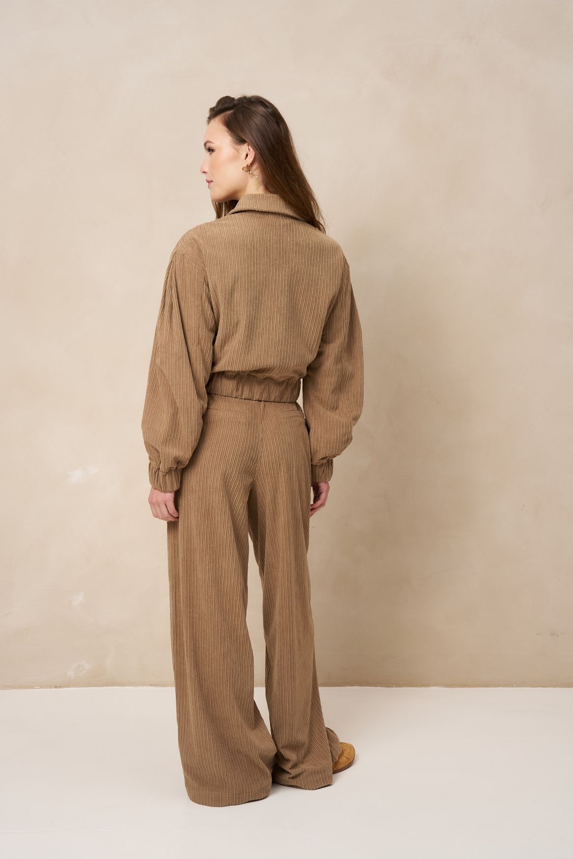 Lofty Manner Pant Josy - Pleated Corduroy 192 taupe 2900171568027