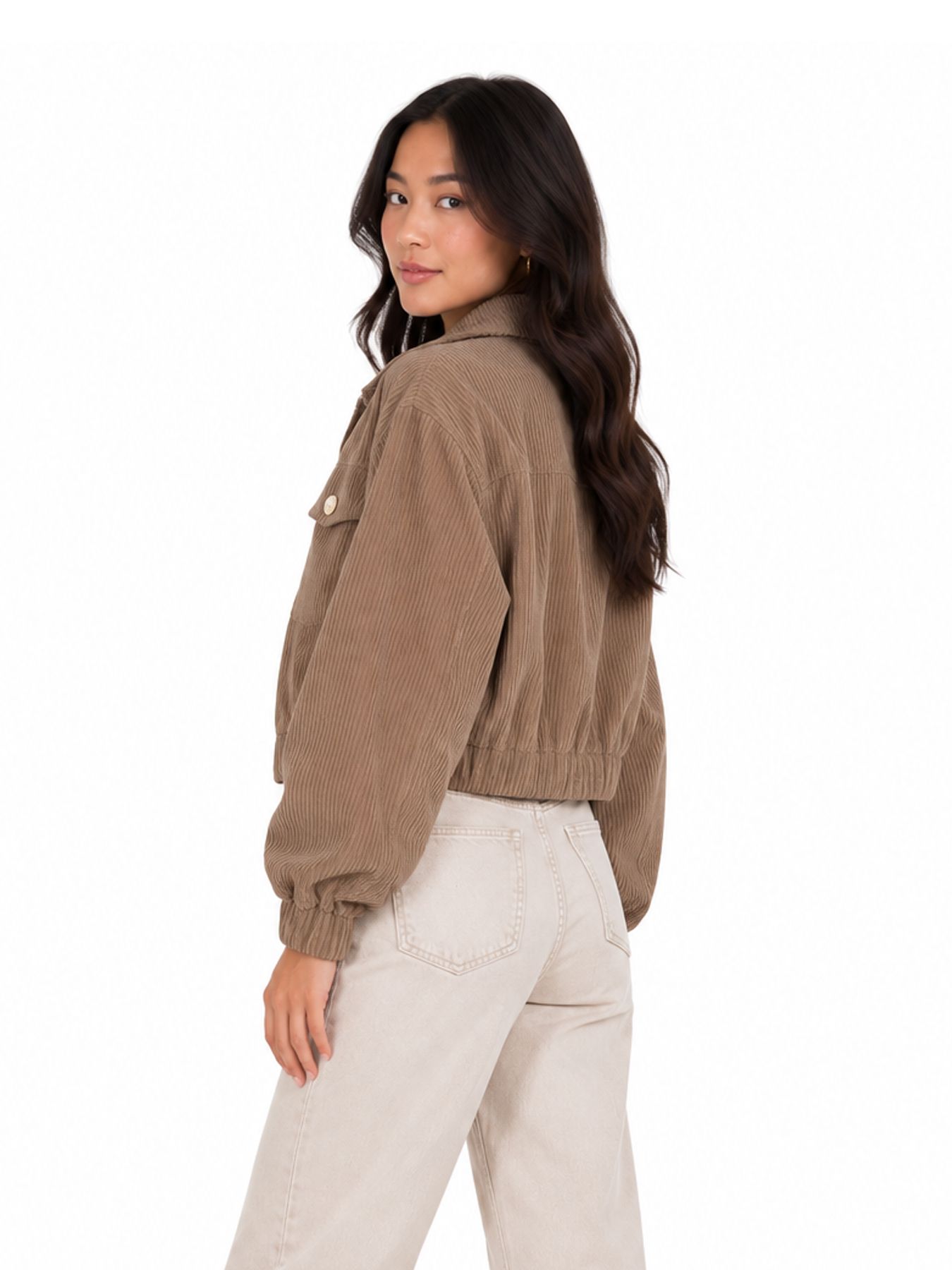 Lofty Manner Jacket Jaxy - Corduroy 192 taupe 2900171572048