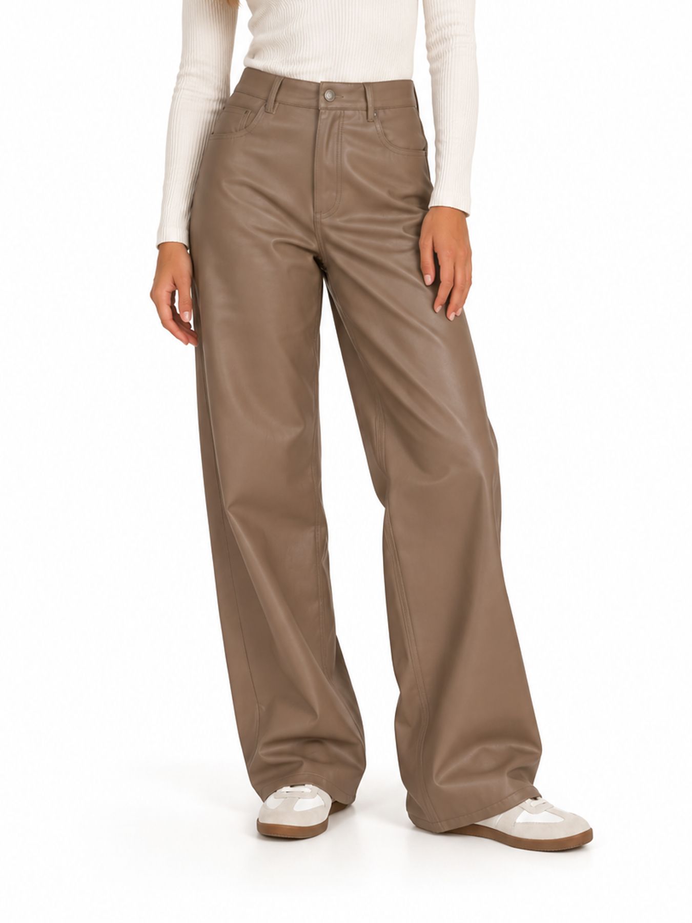 Lofty Manner Pant Janne - Balloon Uni PU 192 taupe 00121171-EKA26013300000102