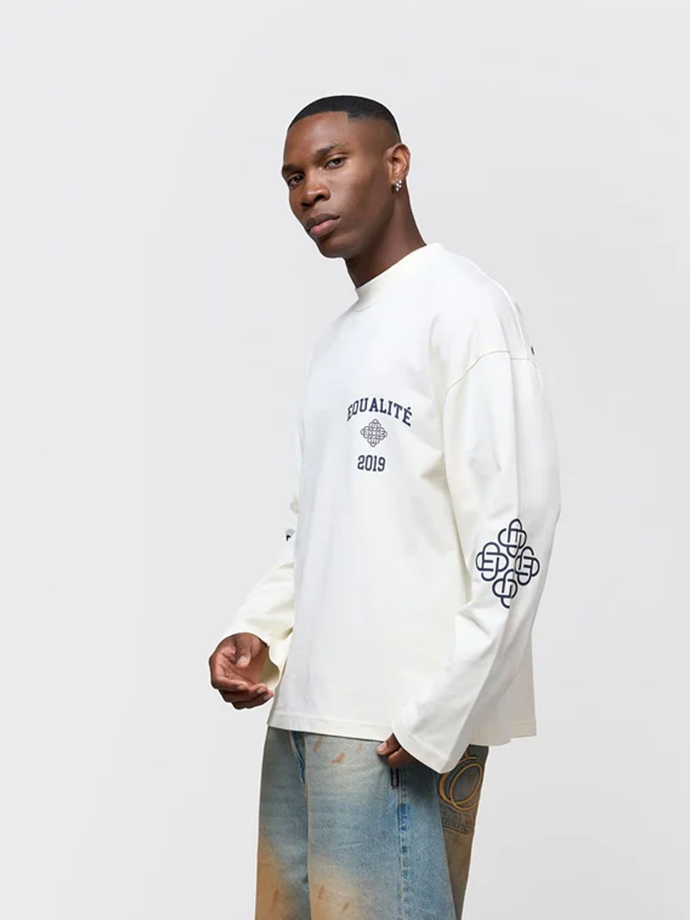Equalité Isa oversized longsleeve off white 2900171576046