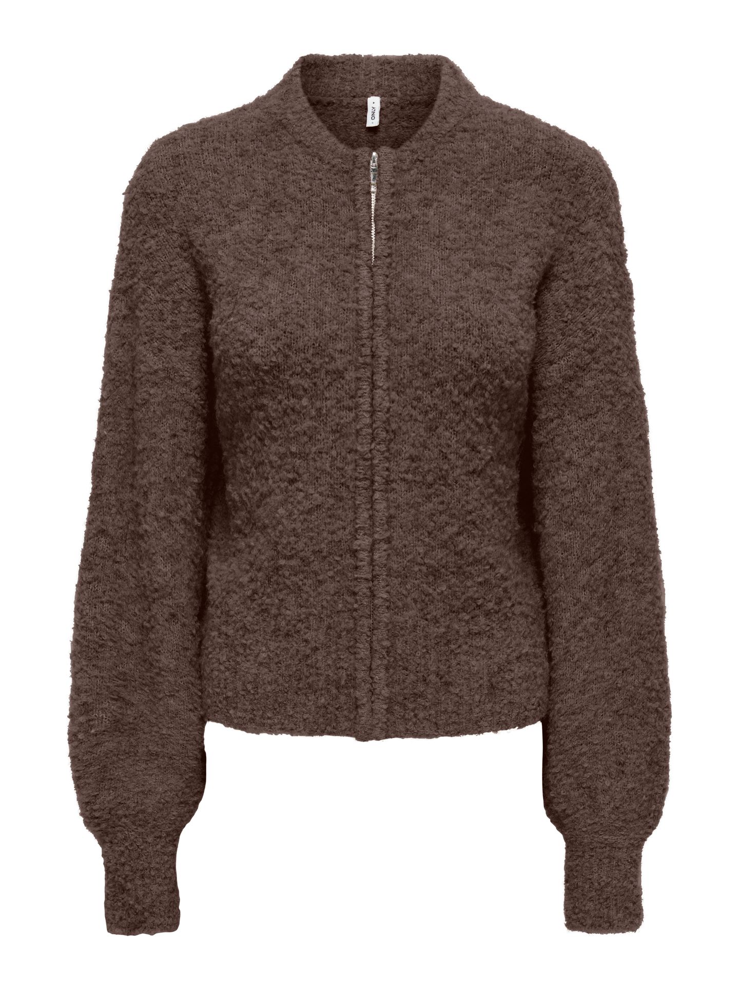 Only ONLBOUBLE LS O-NECK ZIP CARDIGAN KN Bracken/California/Cloud Dancer 00121175-EKA26011400003640