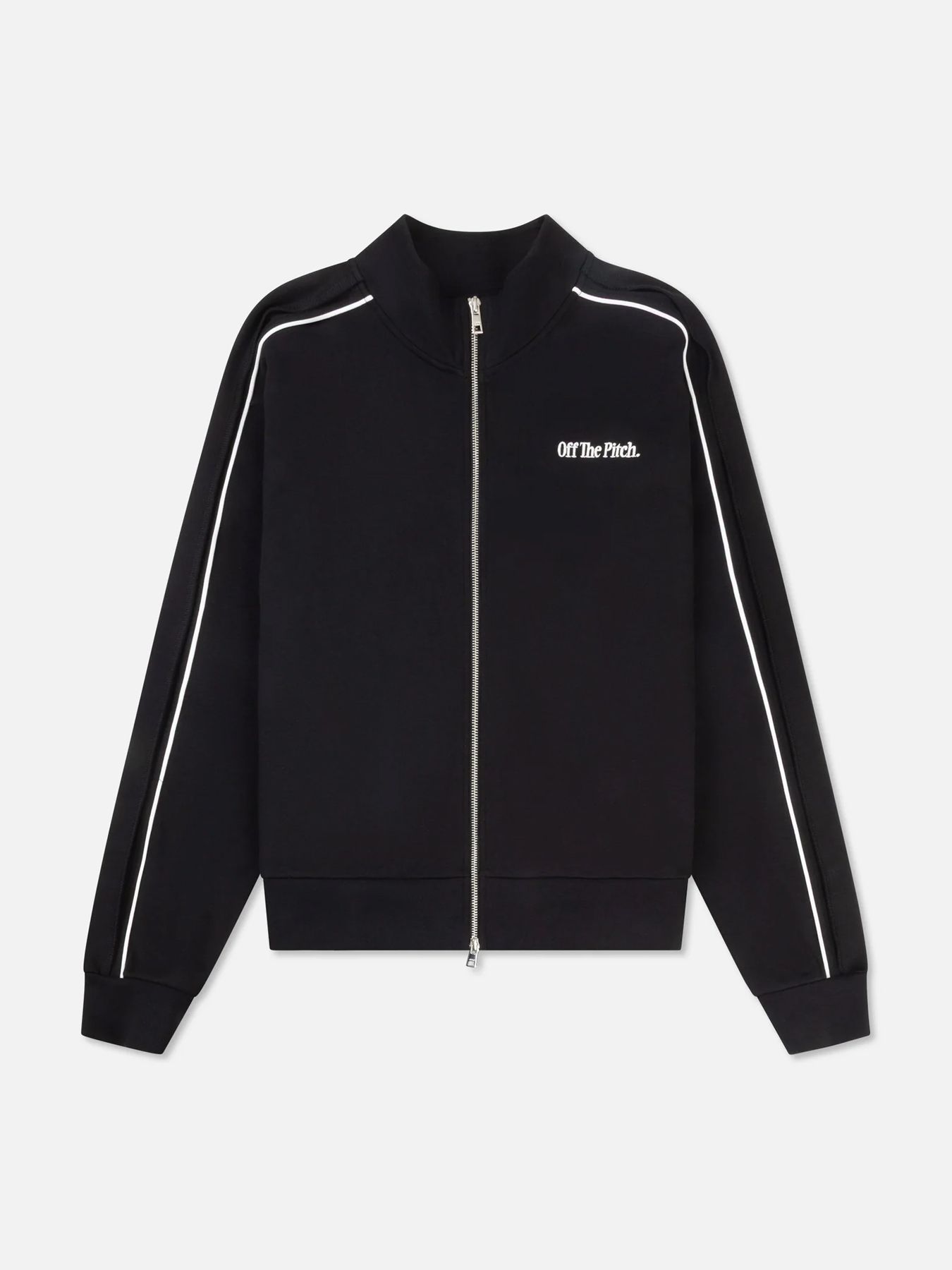 Off The Pitch Piping panel trackjacket Black 2900171582023