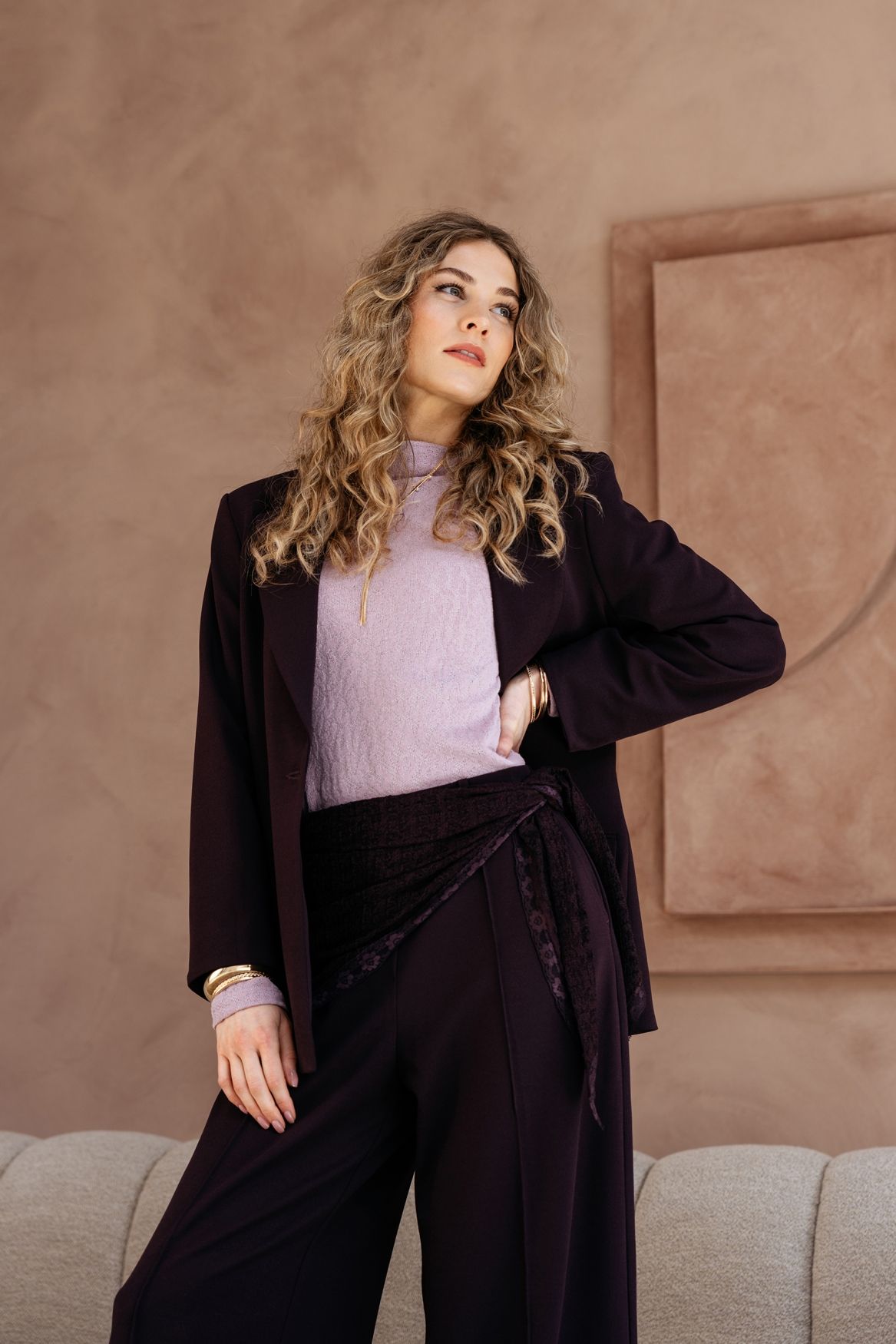 &Co Woman GLENNIS 66080 lp-deep plum 2900171590042