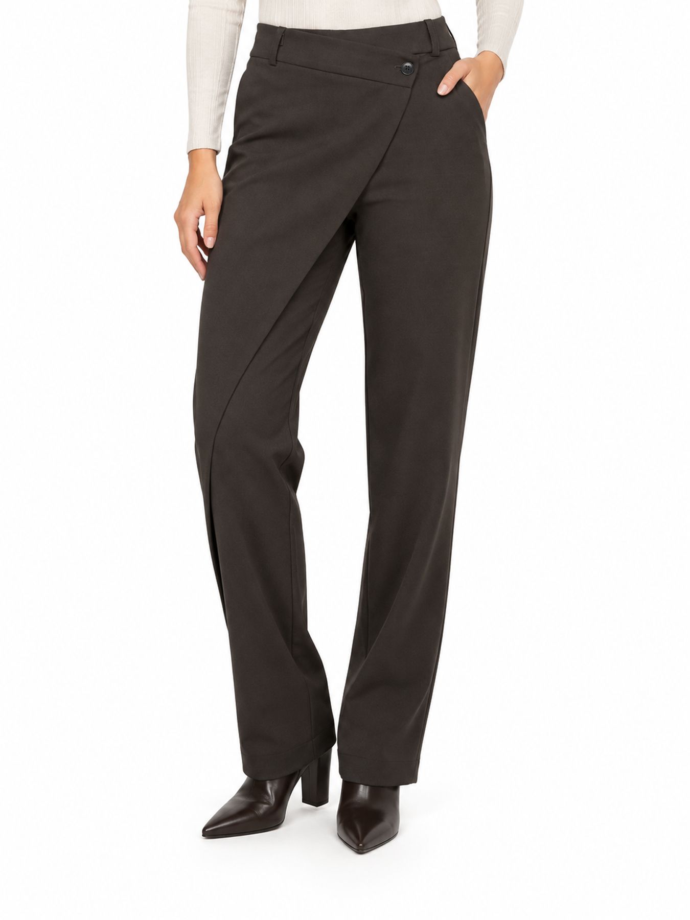 &Co Woman GABRIELLA 66090 kn-dark khaki 00121187-EKA26007600000255