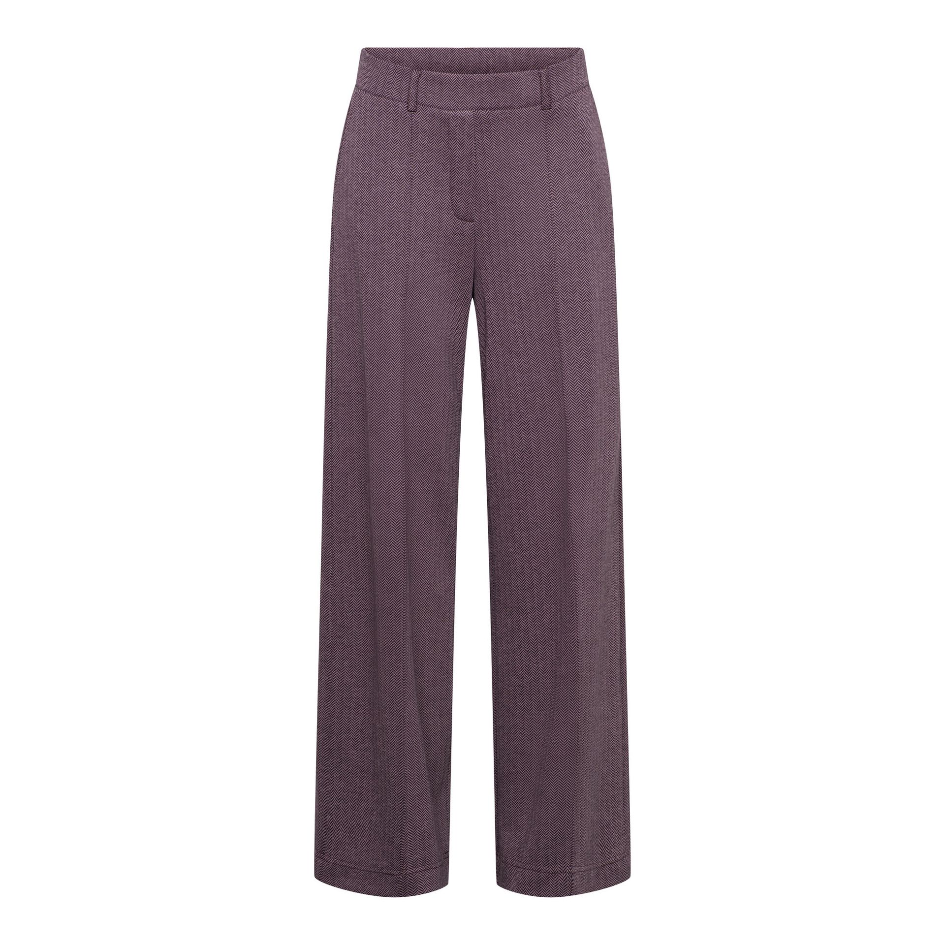 &Co Woman GENIVA HERRINGBONE 66085 lp-deep plum multi 00121190-EKA26007600000258