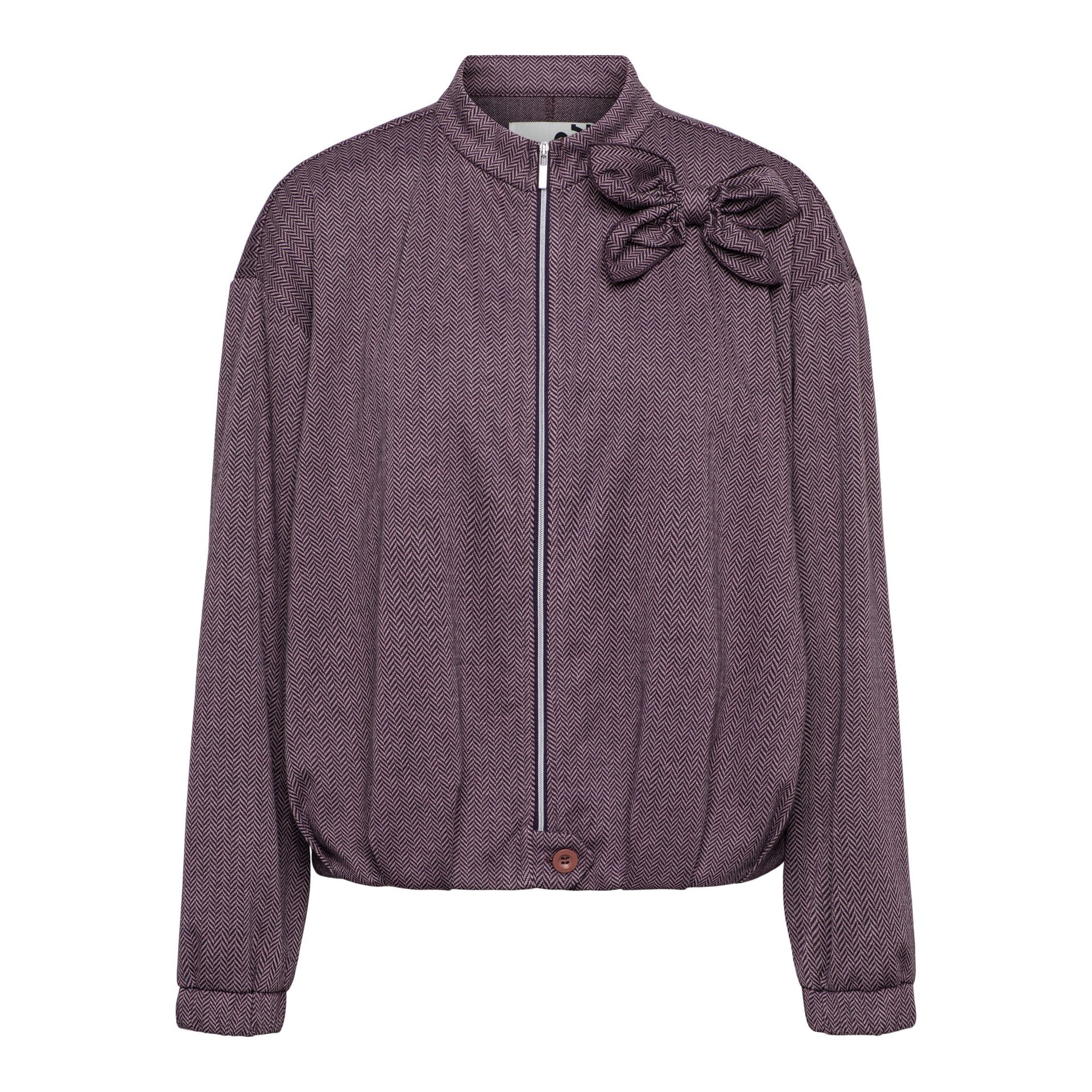 &Co Woman CORA HERRINGBONE 66085 lp-deep plum multi 00121191-EKA26007600000258