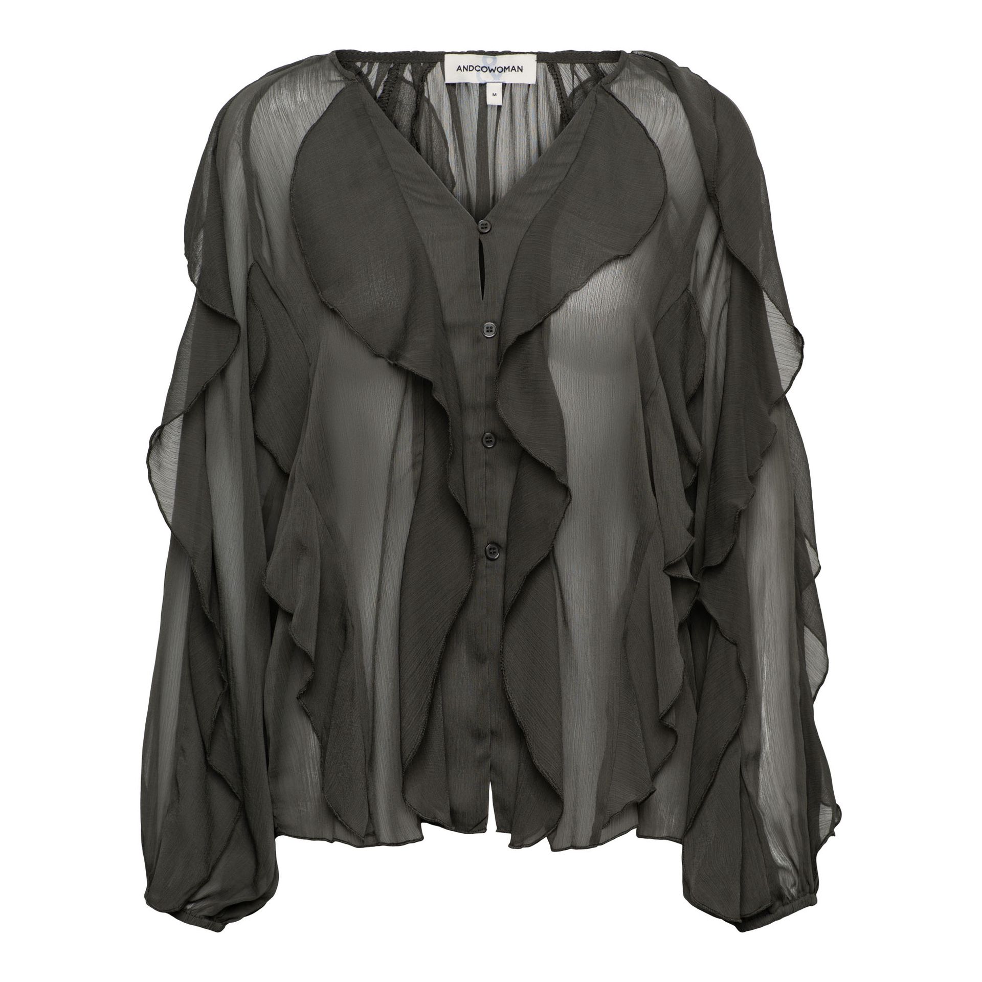 &Co Woman WIES 66090 kn-dark khaki 00121197-EKA26007600000255