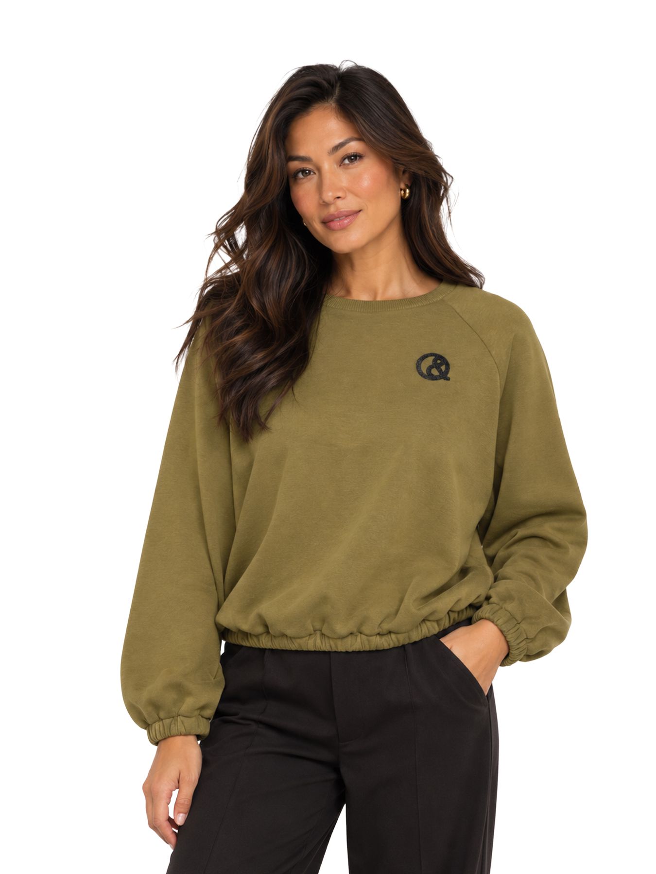 &Co Woman SILVY 66091 on-olive 00121198-EKA26007600000260