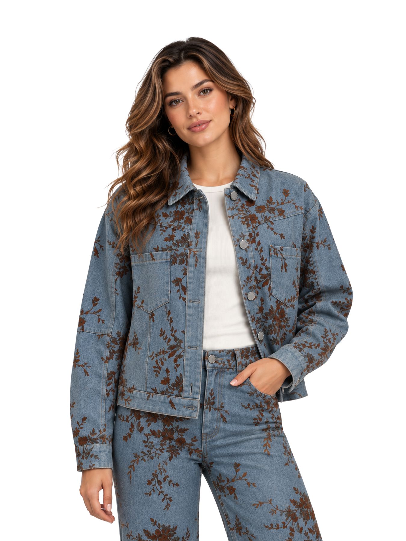 G-Maxx Kestrel jacket 903 denim mid blue 00121210-EKA26015000000005