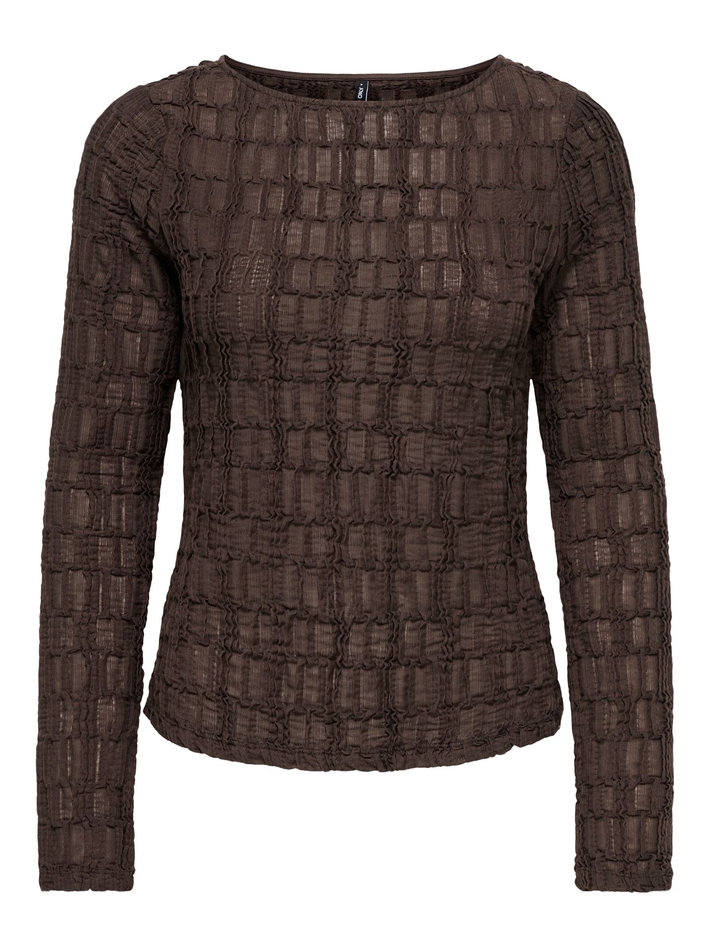 Only ONLJADE L/S BOATNECK TOP JRS Coffee Bean 00121220-EKA26011400003147