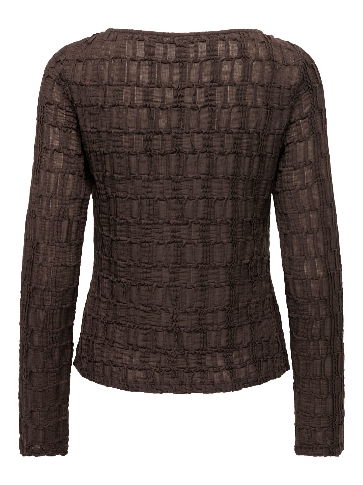 Only ONLJADE L/S BOATNECK TOP JRS Coffee Bean 2900171648040