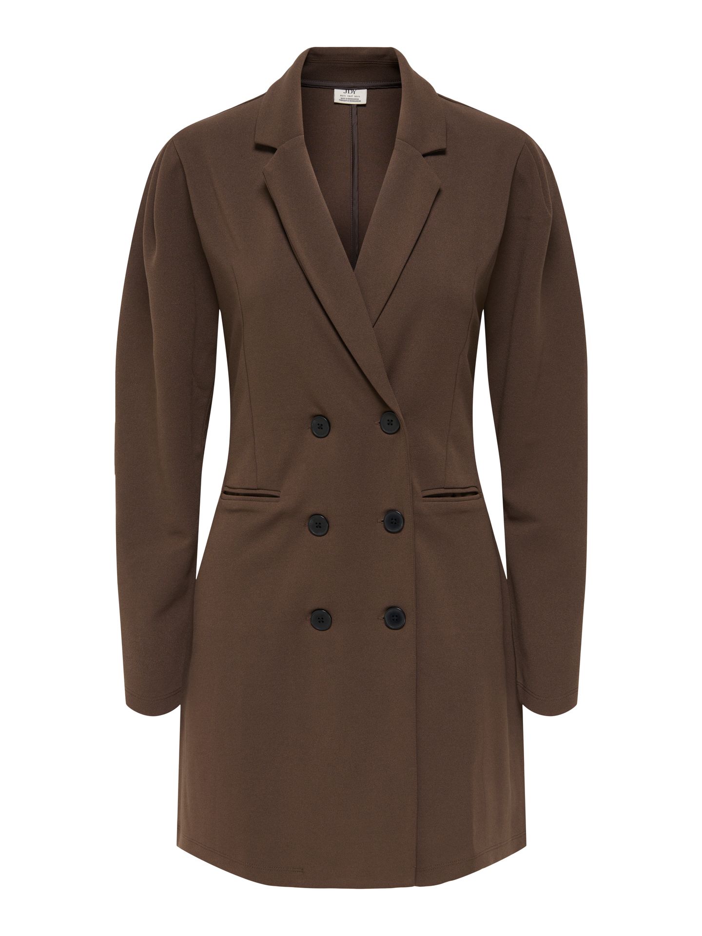 Only JDYCATIA ELSA L/S BLAZER DRESS NL J Chocolate Brown 00121221-EKA26011400003507