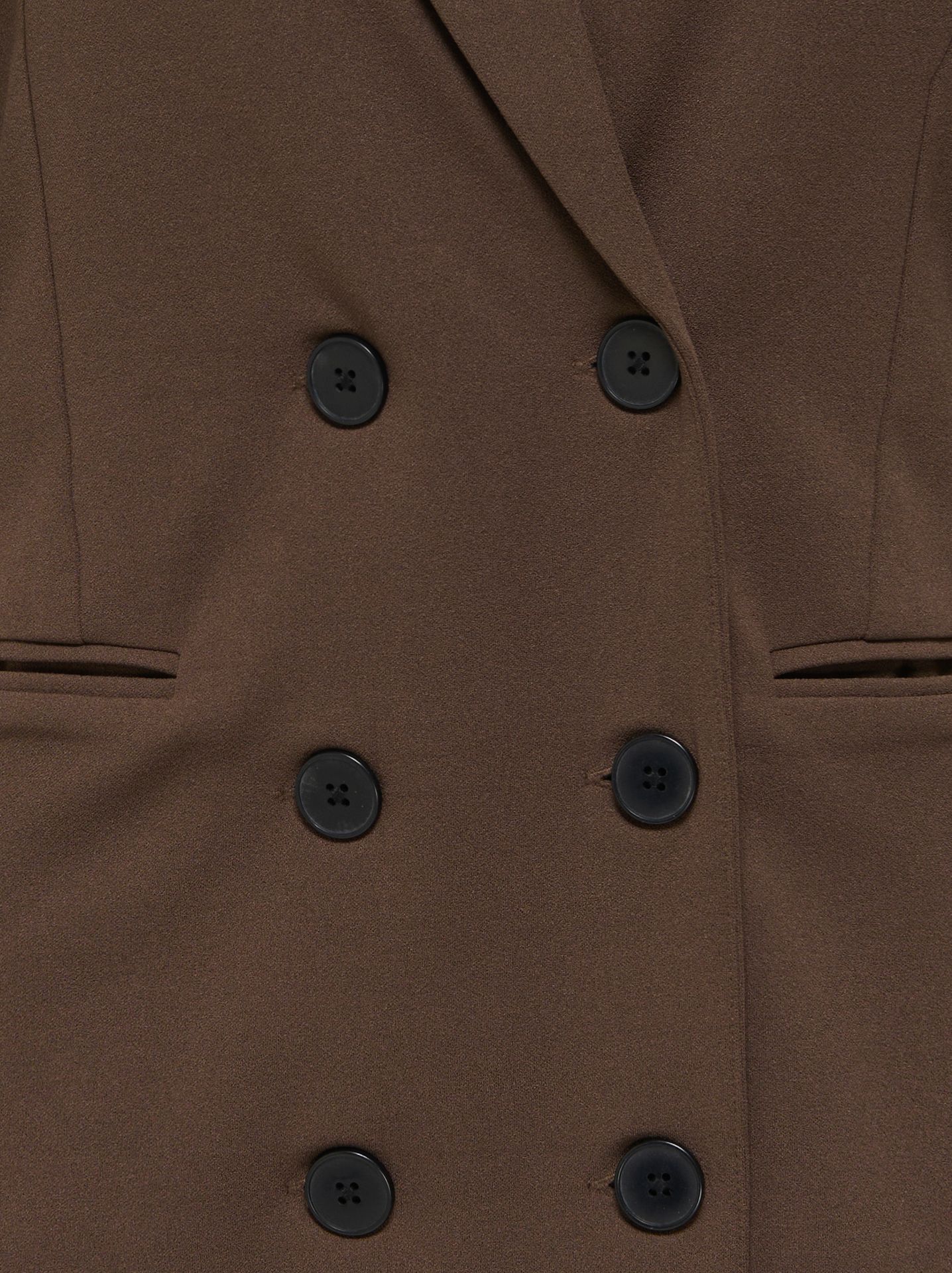 Only JDYCATIA ELSA L/S BLAZER DRESS NL J Chocolate Brown 2900171652030