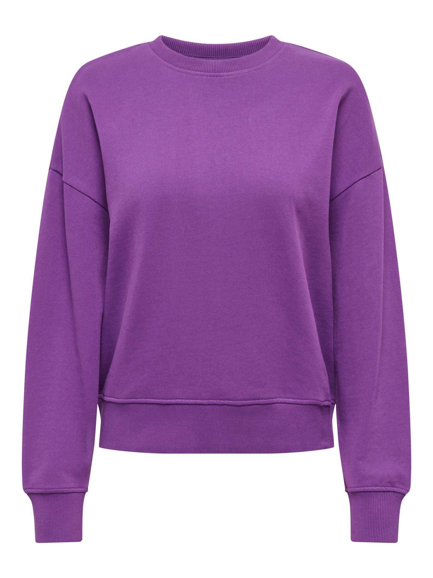 Only ONLCATRIN L/S O-NECK TEDDY UB CS SW Pansy/Pale violet flower 00121224-EKA26011400003720