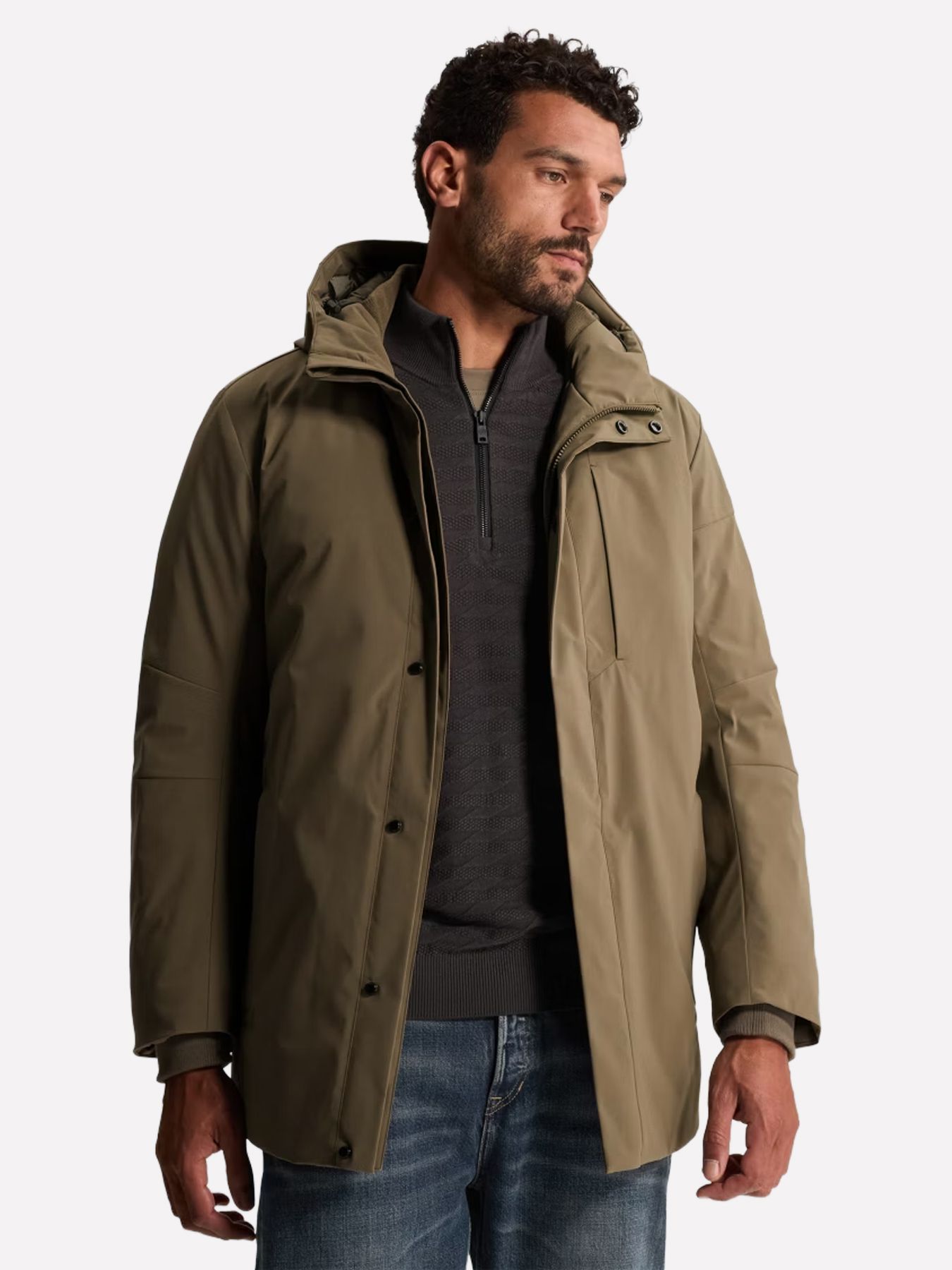 Cast Iron Parka jacket ULTI MECH Dustbird Morel 00121230-8223