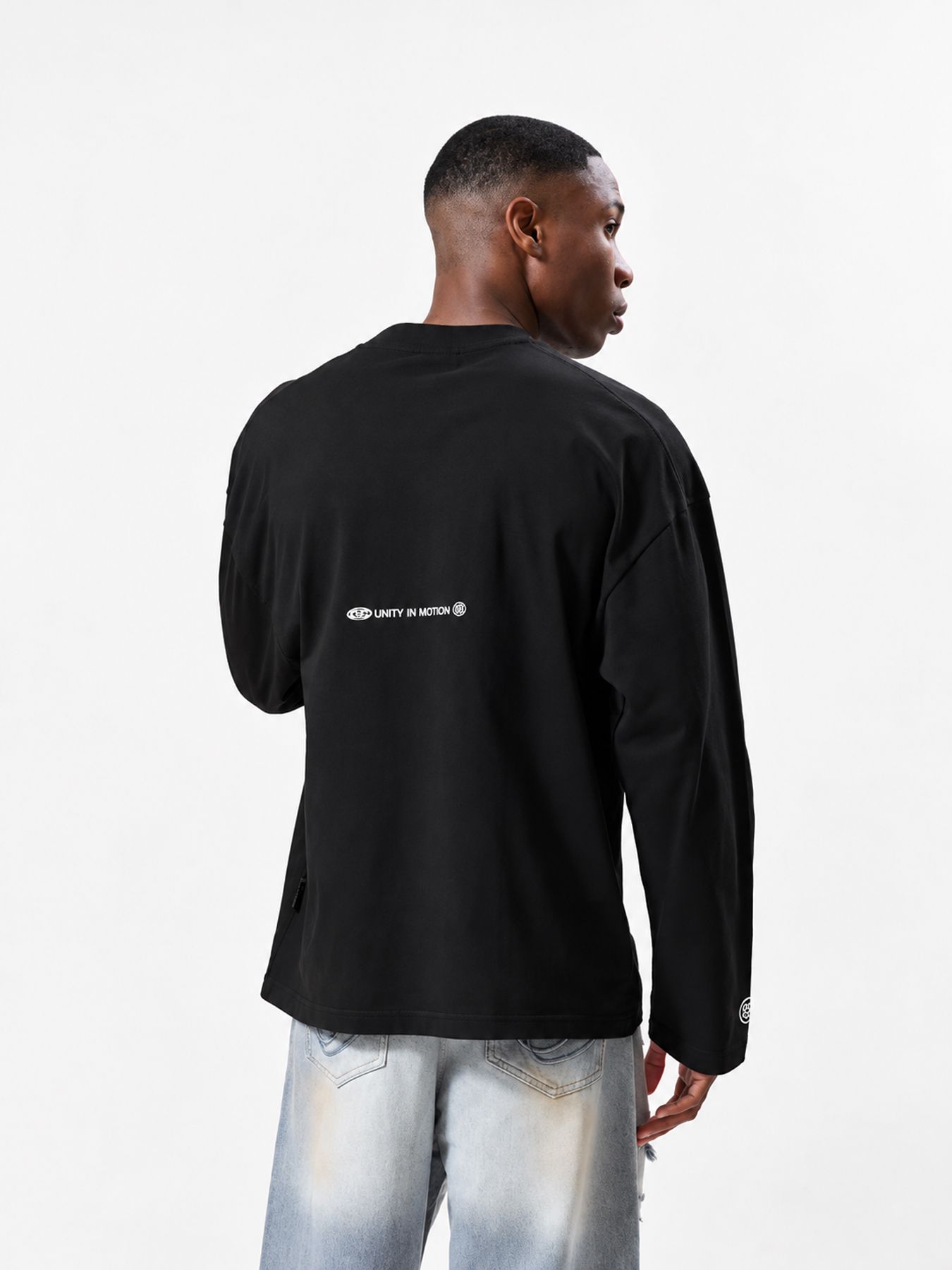  Celeste oversized longsleeve Black 2900171673042