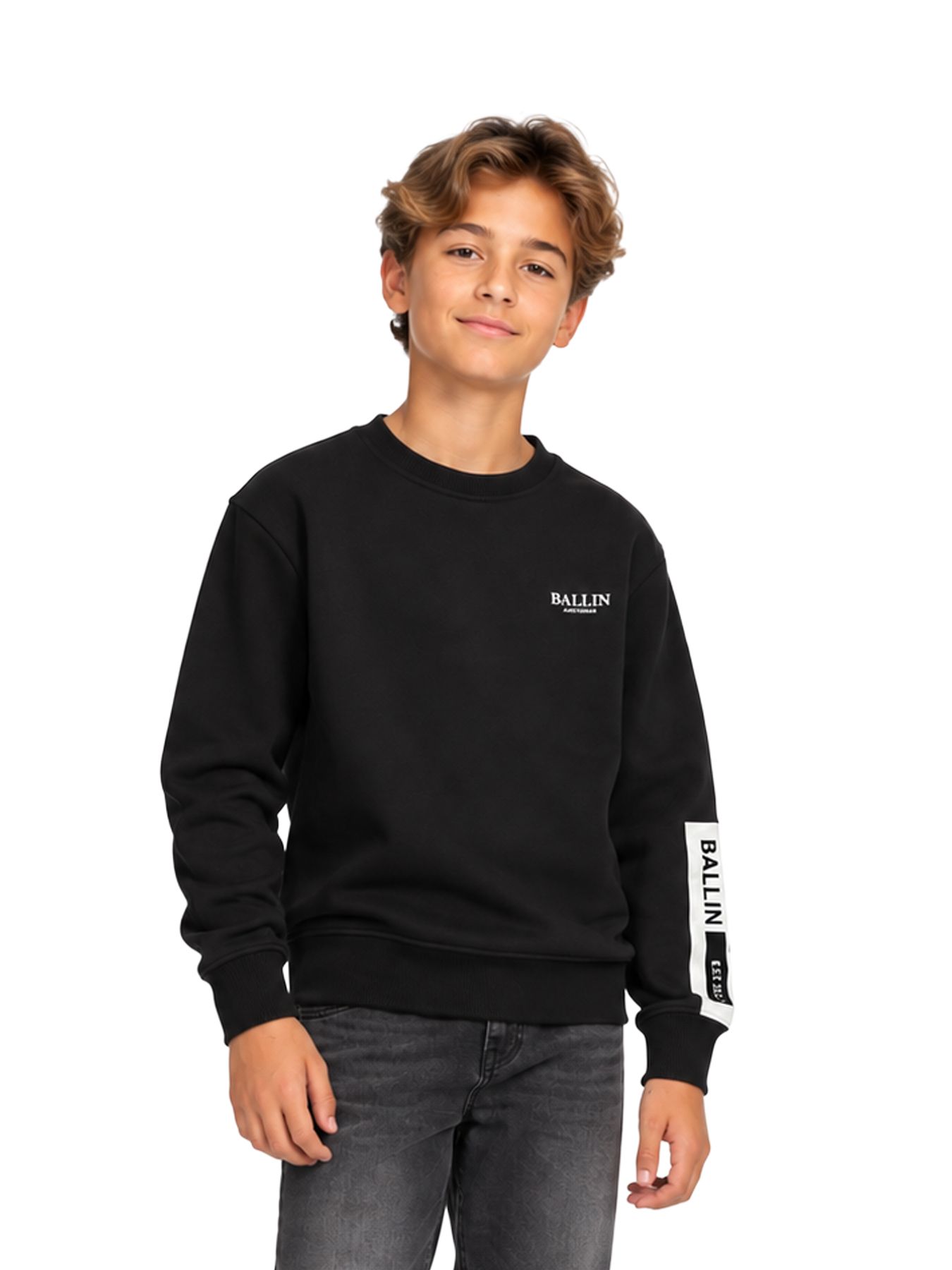 Ballin 2698 Crewneck Zwart 00121240-Z1