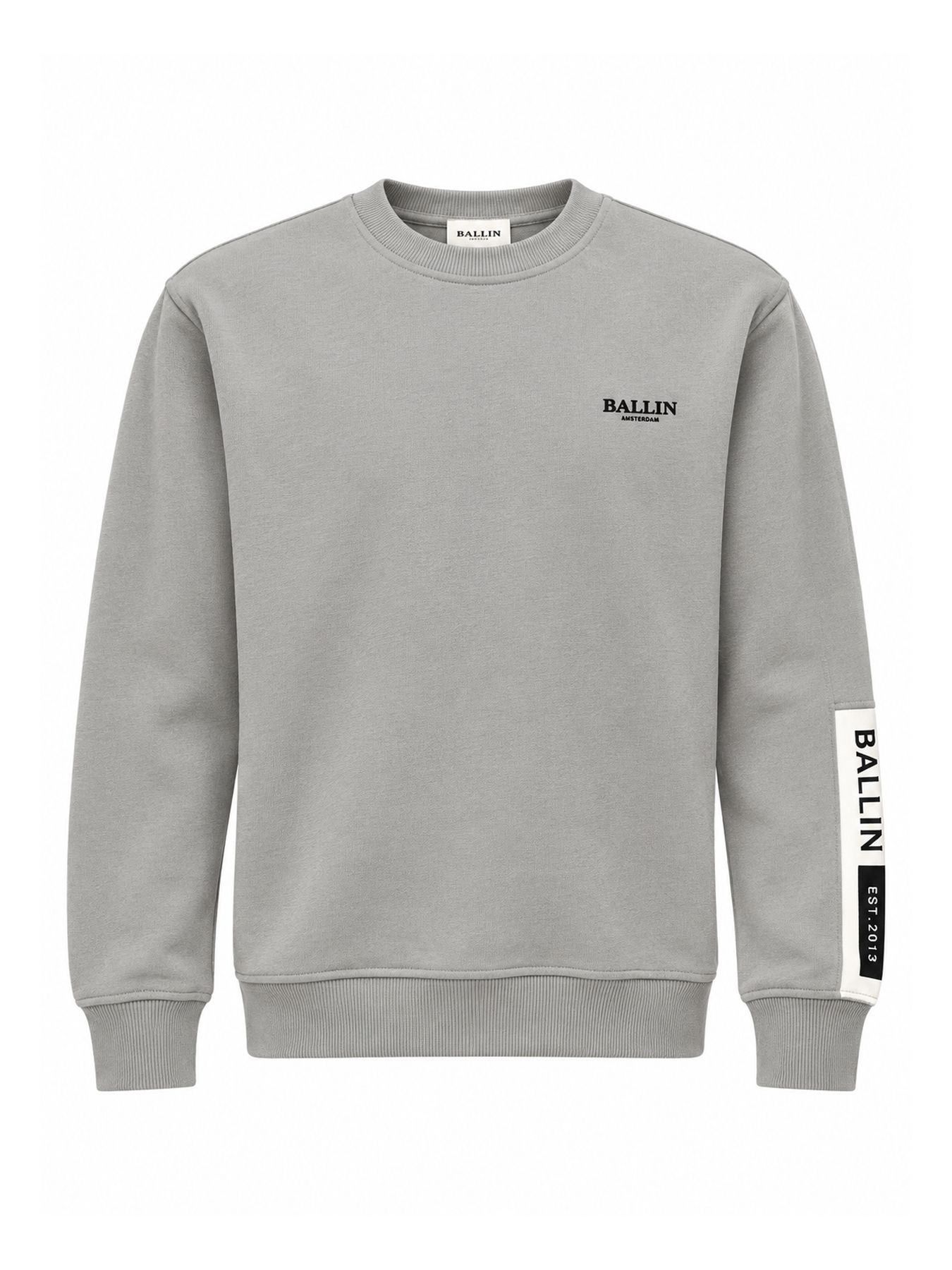 Ballin Jongens 5098 Kids crewneck Grey 2900171685038