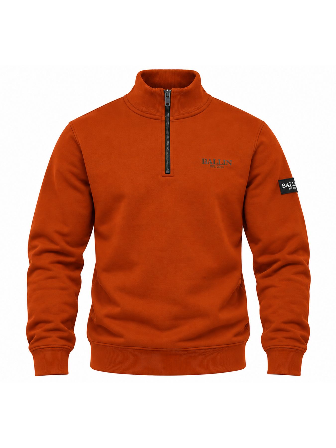 Ballin 9001 half zip COFFEE 2900171686042